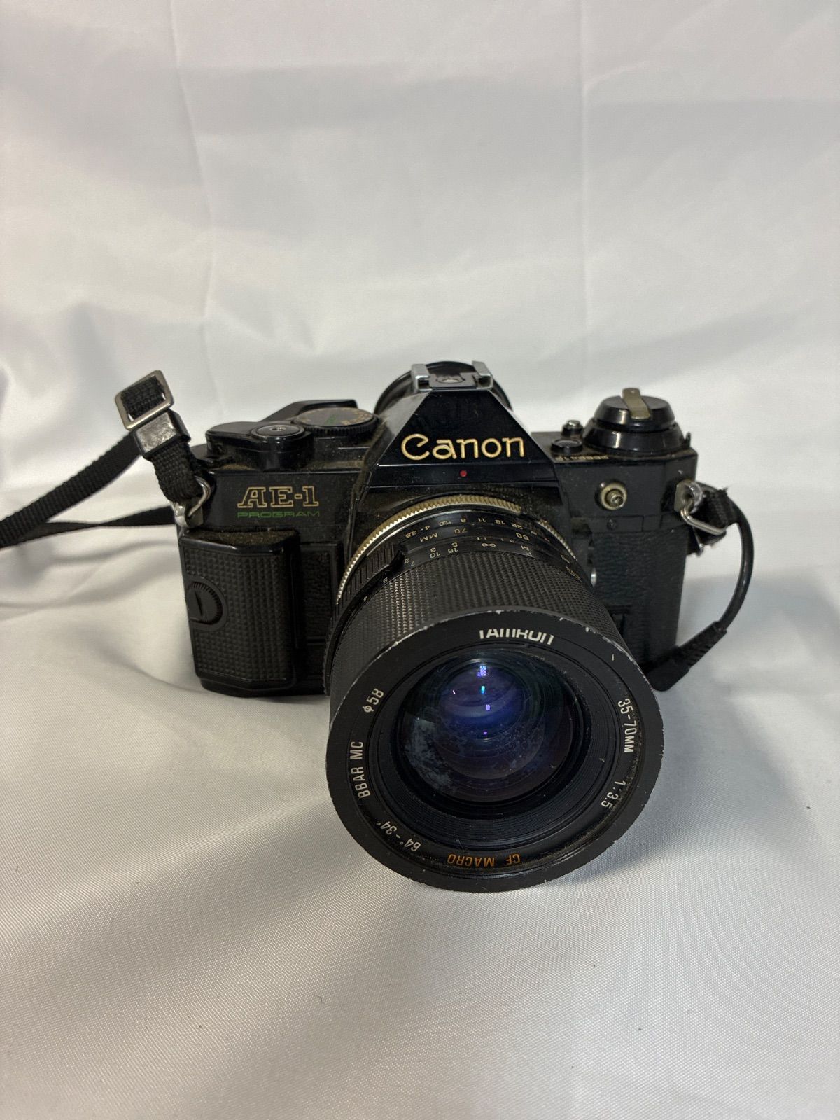 ②キャノン Canon AE-1 ブラック カメラ