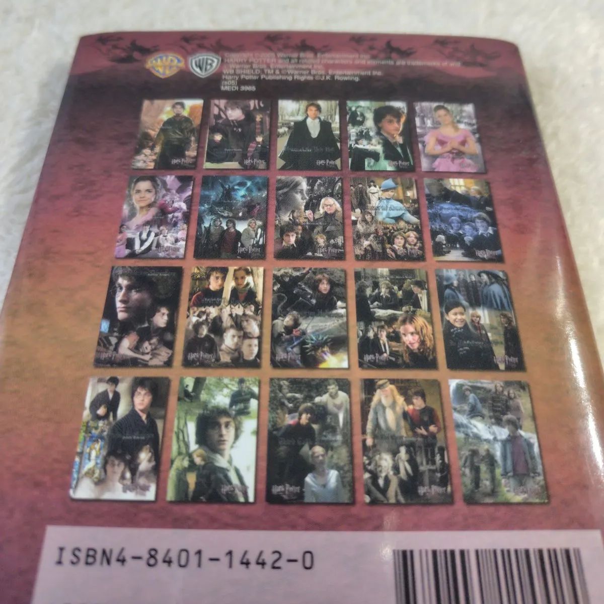 ハリーポッター ポストカードブック 2006 Harry Potter and the goblet of fire 名場面ポストカードコレクション