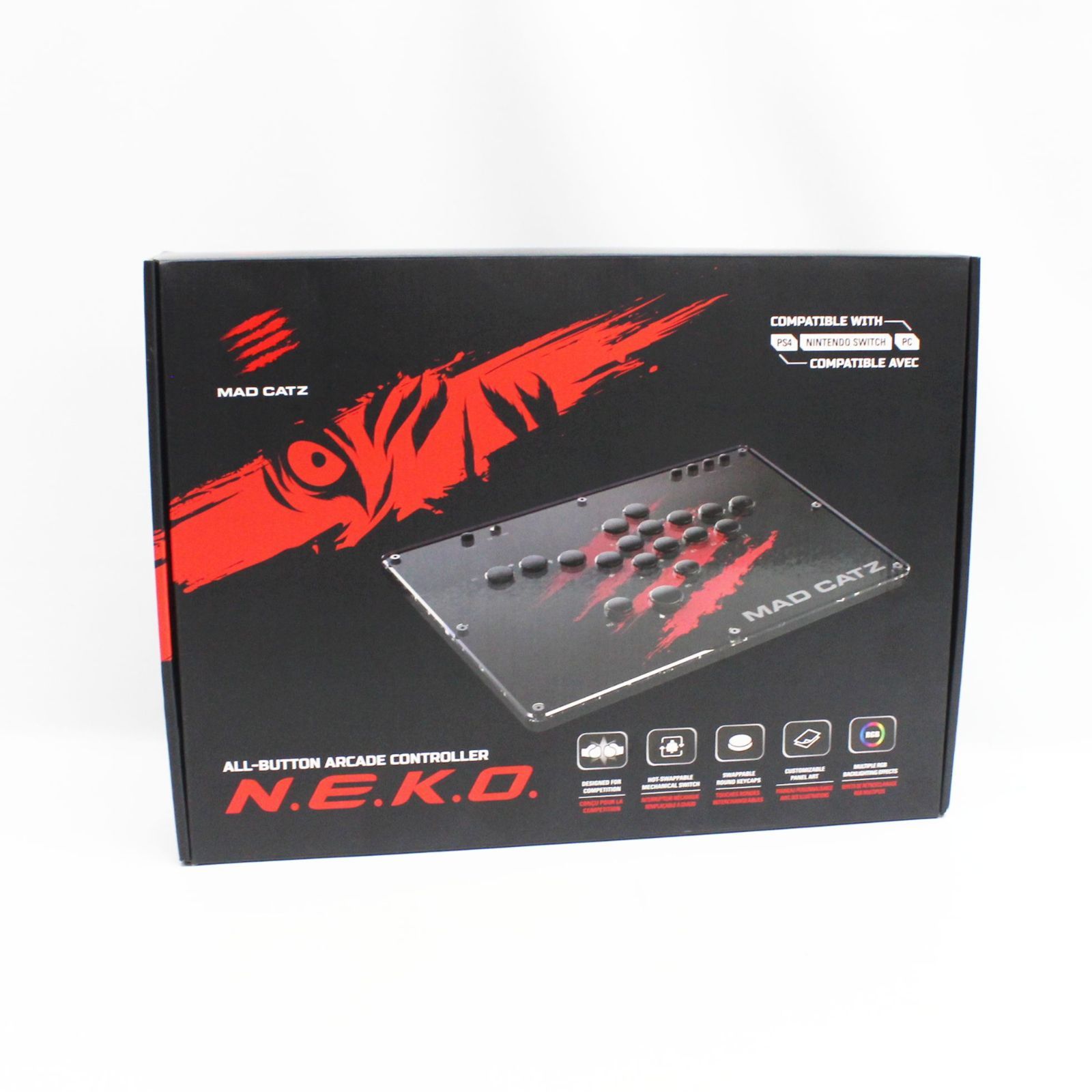 Mad Catz / N.E.K.O.】レバーレスコントローラー N.E.K.O. All-Button