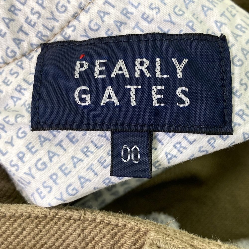サイズ：00 PEARLY GATES パーリーゲイツ ストレッチパンツ カーキ系