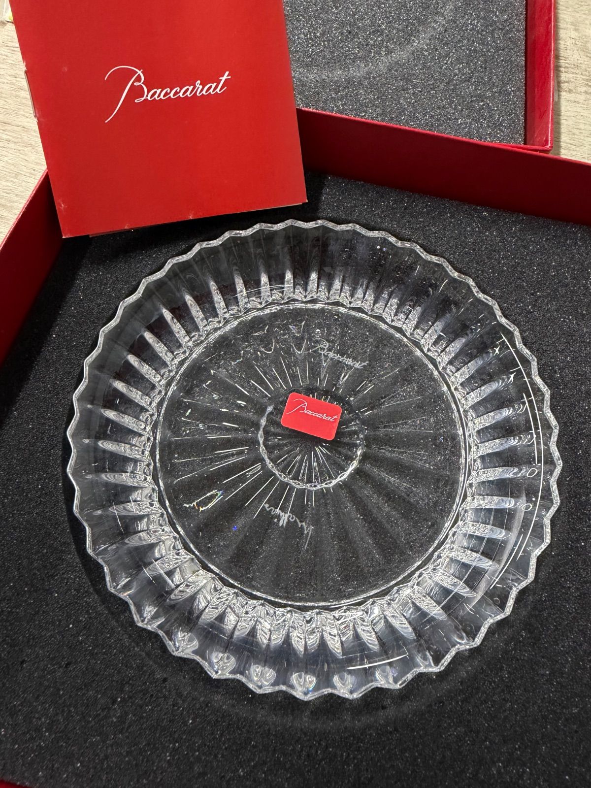 Baccarat バカラ ミルニュイ ディッシュ 13cm プレート - メルカリ