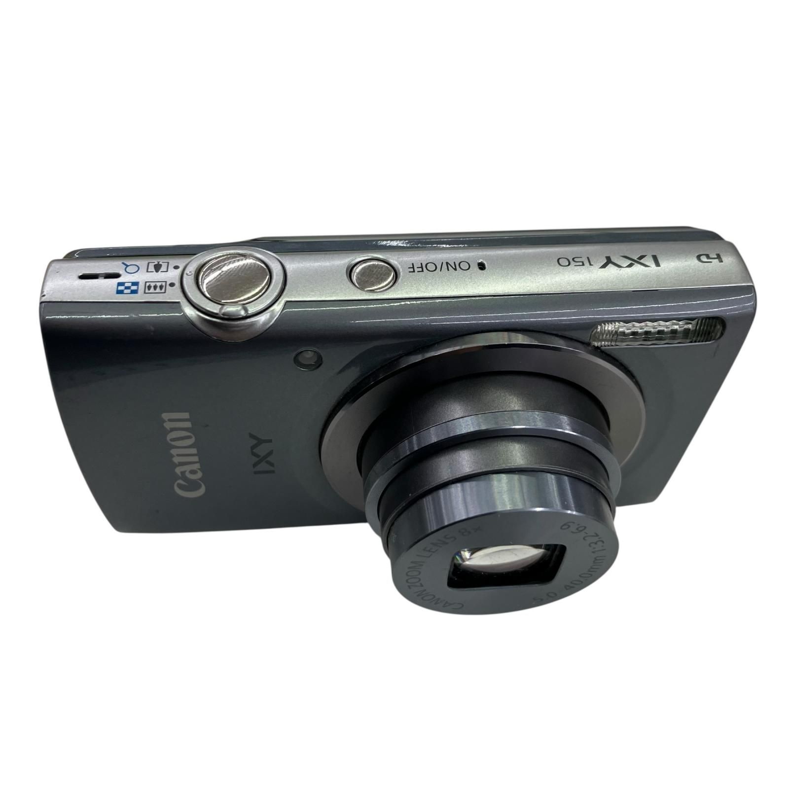 ◎【通電OK】Canon IXY 150 キャノン デジタルカメラ 28mm シルバー