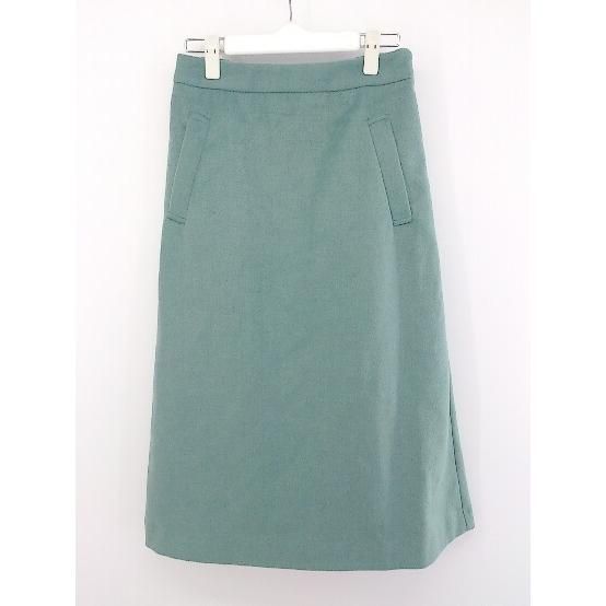 ◇ Sonny Label サニーレーベル URBAN RESEARCH 膝下丈 台形 スカート サイズF グリーン系 レディース P 【中古】 【1208240005499】
