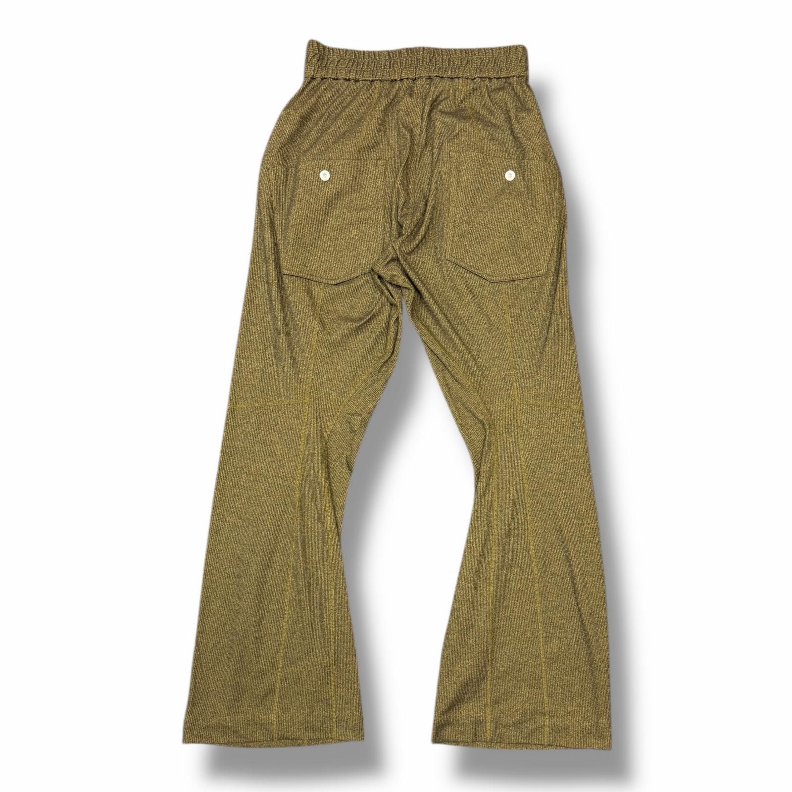 【新品未使用】Omar afridi 25SS flare trousers 未使用 Omar Afridi 25SS Knee darted flare trousers ニーダー
