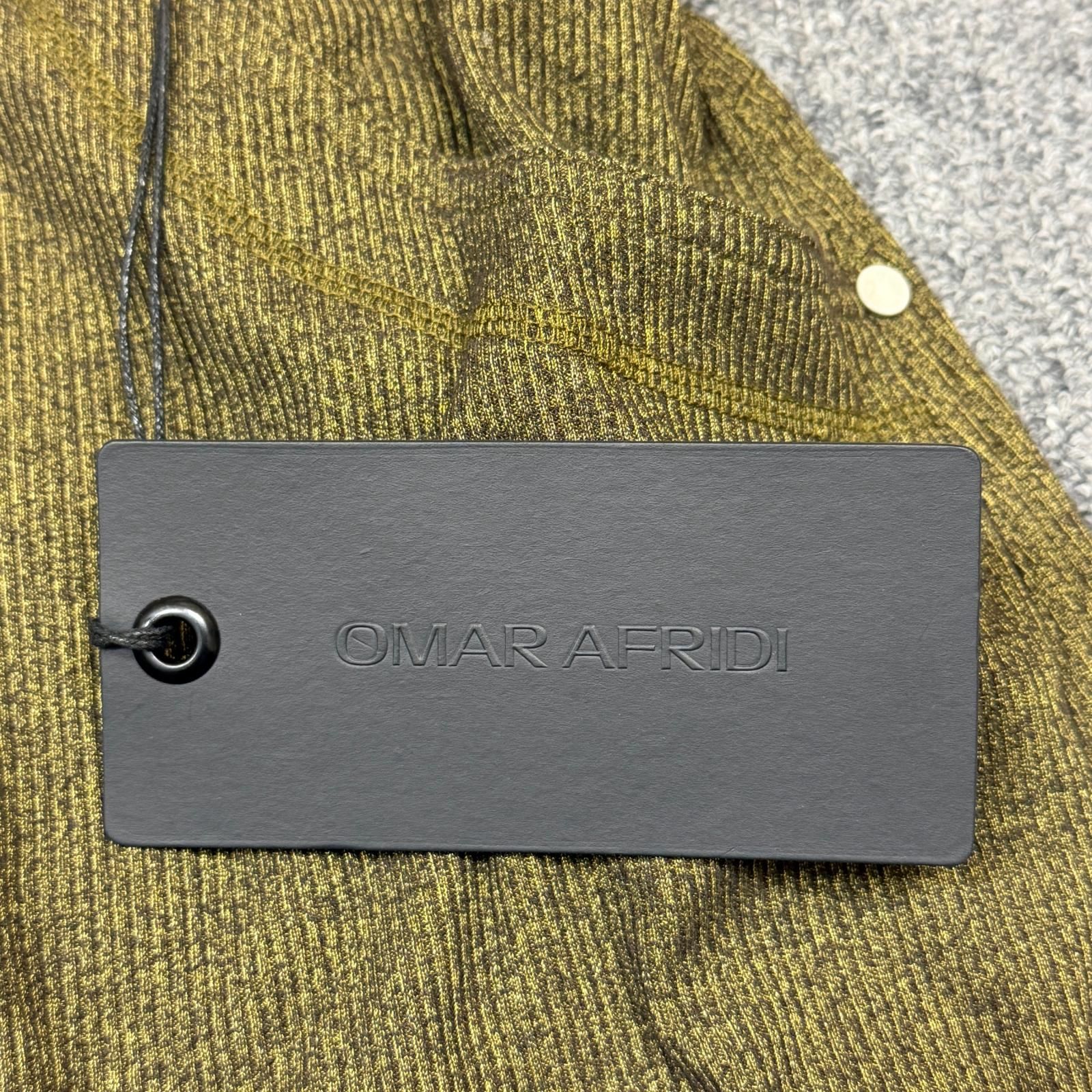 【新品未使用】Omar afridi 25SS flare trousers 未使用 Omar Afridi 25SS Knee darted flare trousers ニーダー