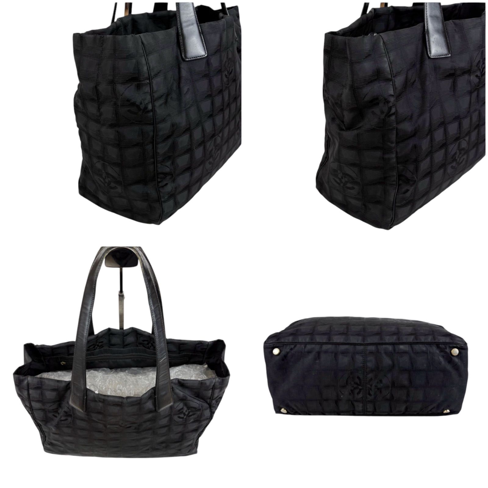 CHANEL シャネル ニュートラベルライン トートバッグ トートMM 