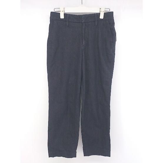 ◇ MARIEBELLE JEAN KIR 七分丈 サブリナ パンツ サイズ25 ネイビー レディース P 【中古】 【1208240009824】
