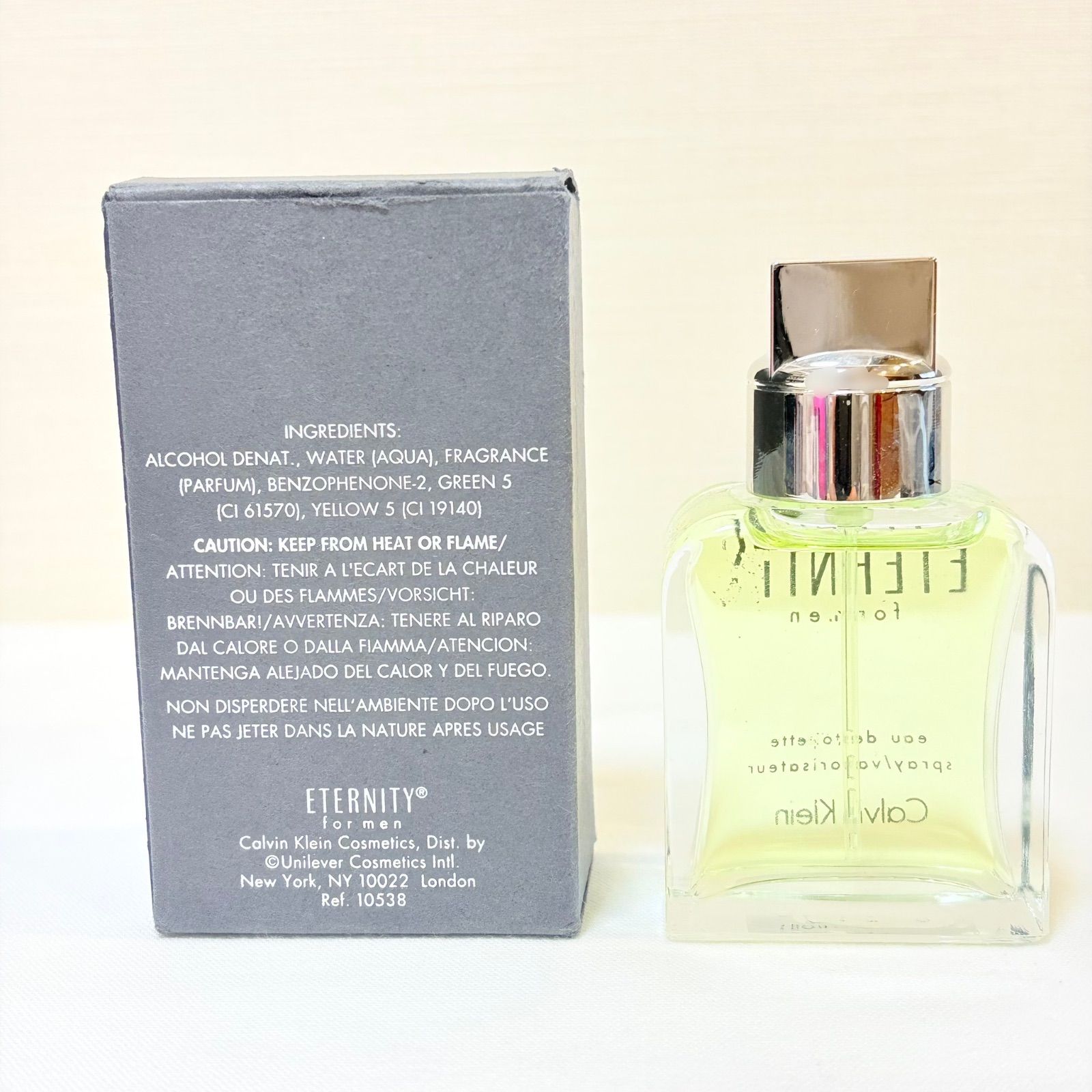 新品未使用 Calvin Klein ETERNITY for men eau de toilette カルバン