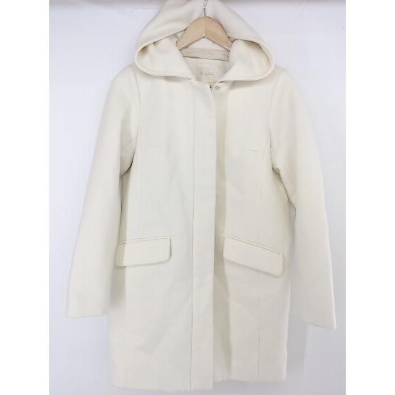 ◇ RAY CASSIN レイカズン ジップアップ 長袖 コート サイズ2 ホワイト レディース P 【中古】 【1208250000699】