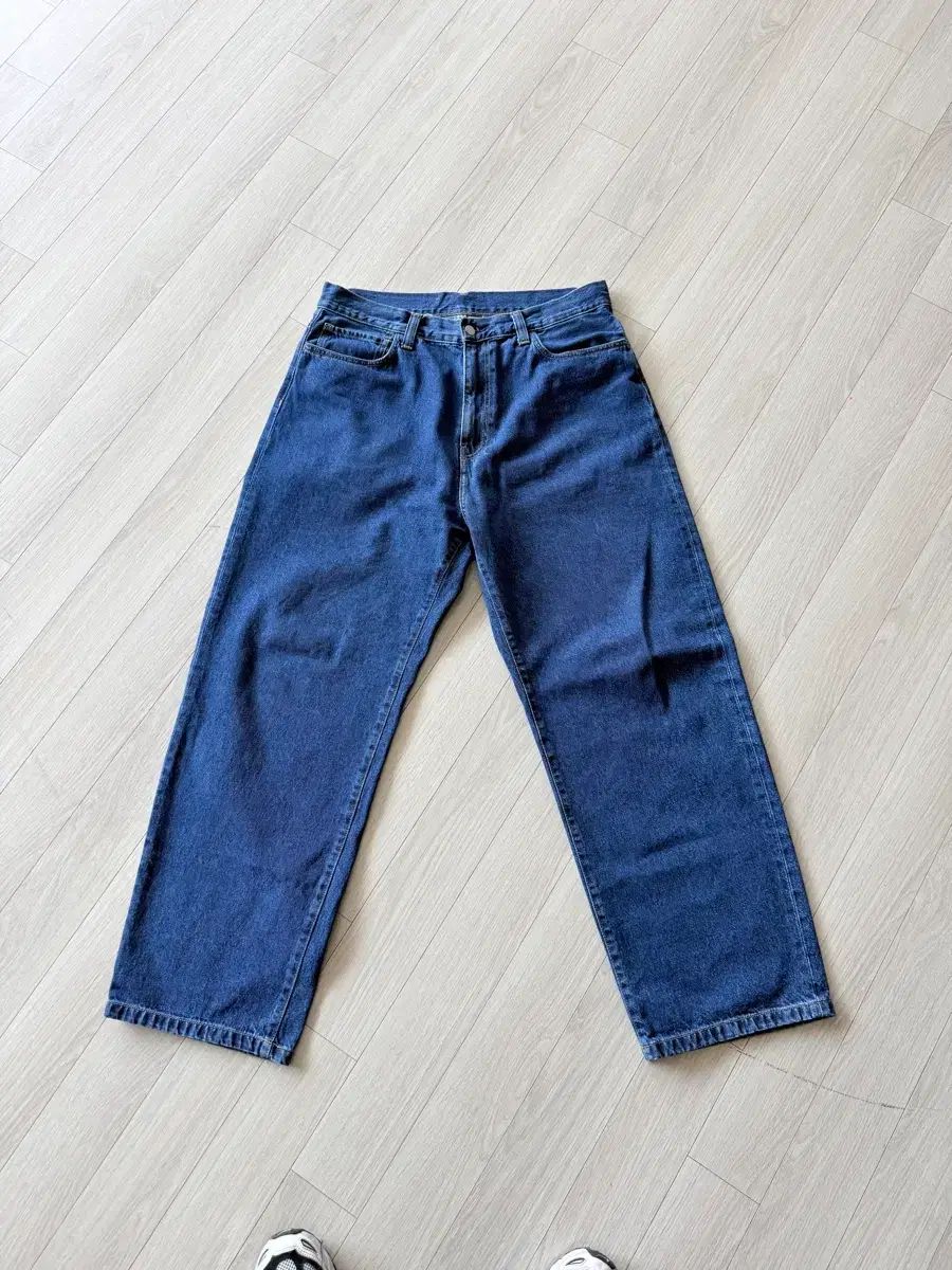 Carhartt WIP ランデン パンツ ブルー ストーン ウォッシュド 34 12,128円