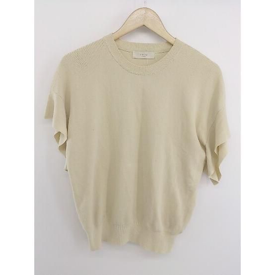 ◇ B:MING by BEAMS ビーミング by ビームス 半袖 ニット カットソー 表記なし ベージュ レディース P 【中古】 【1208250002525】