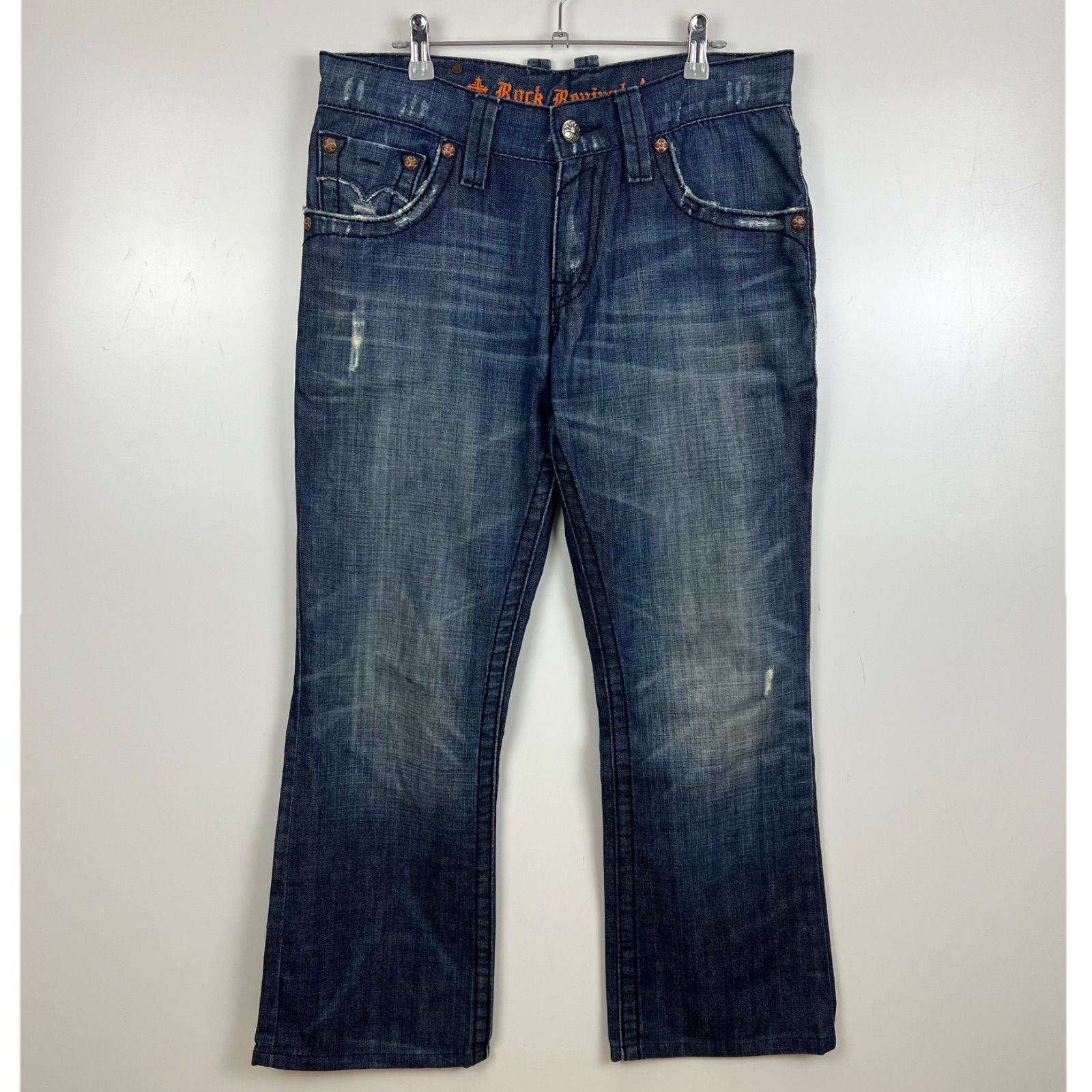 Rock Revival 00s y2k archive flare jeans w32 ロックリバイバル 