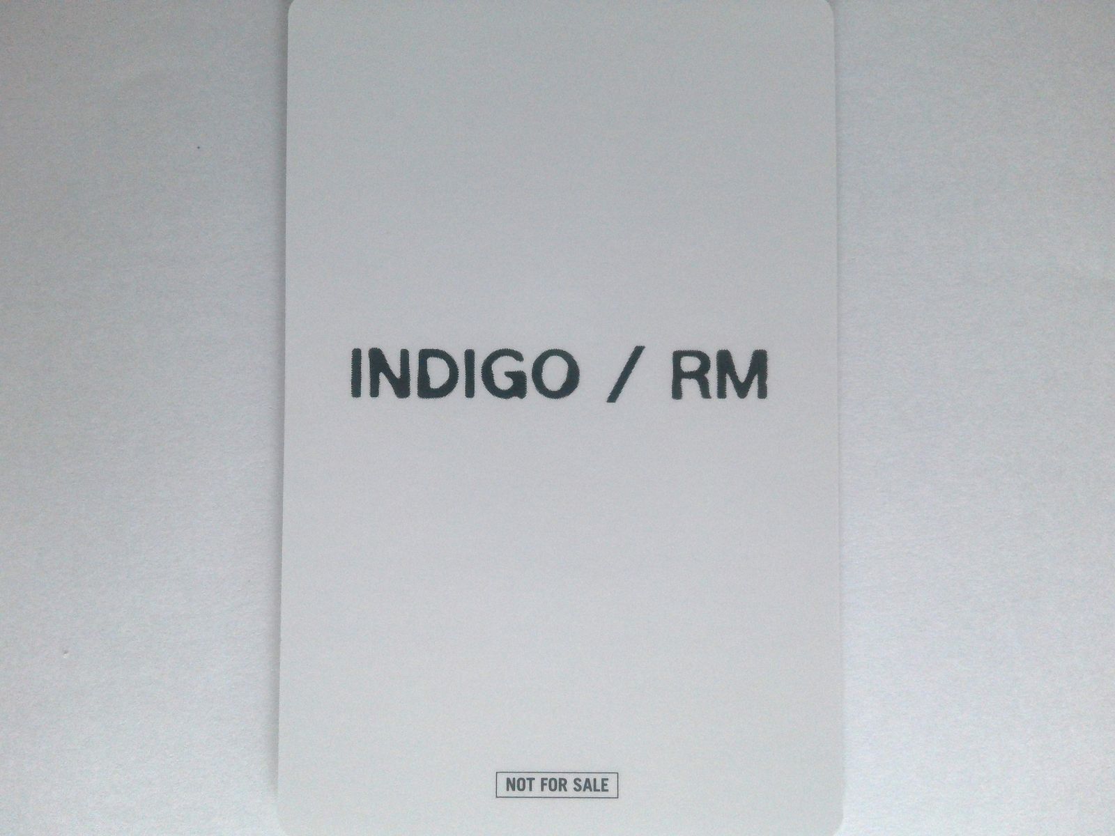 BTS RM トレカ INDIGO ユニバ購入特典 ナムジュン - メルカリ