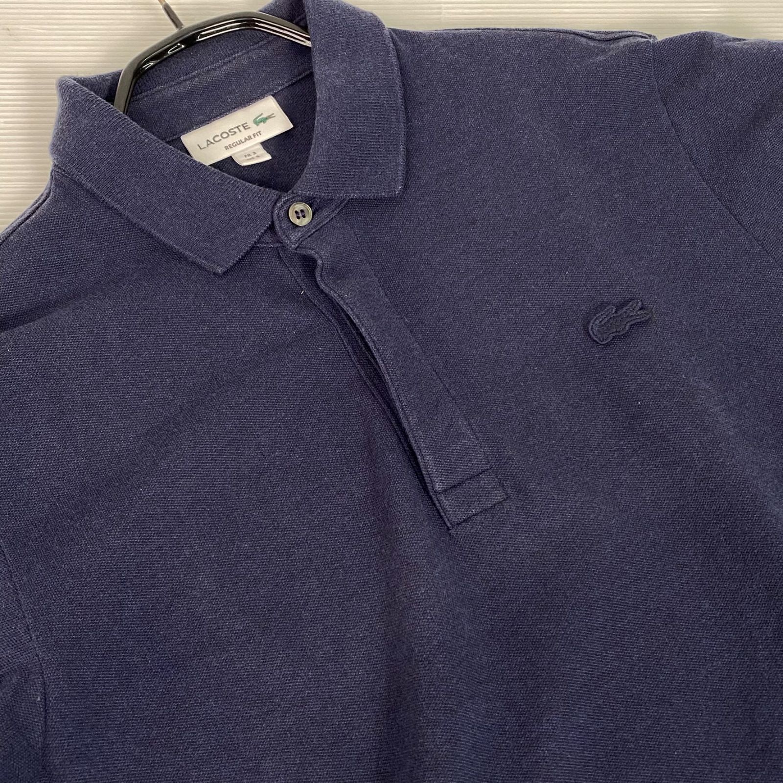 US・Sサイズ LACOSTE ラコステ レギュラーフィット ストレッチ パリ 