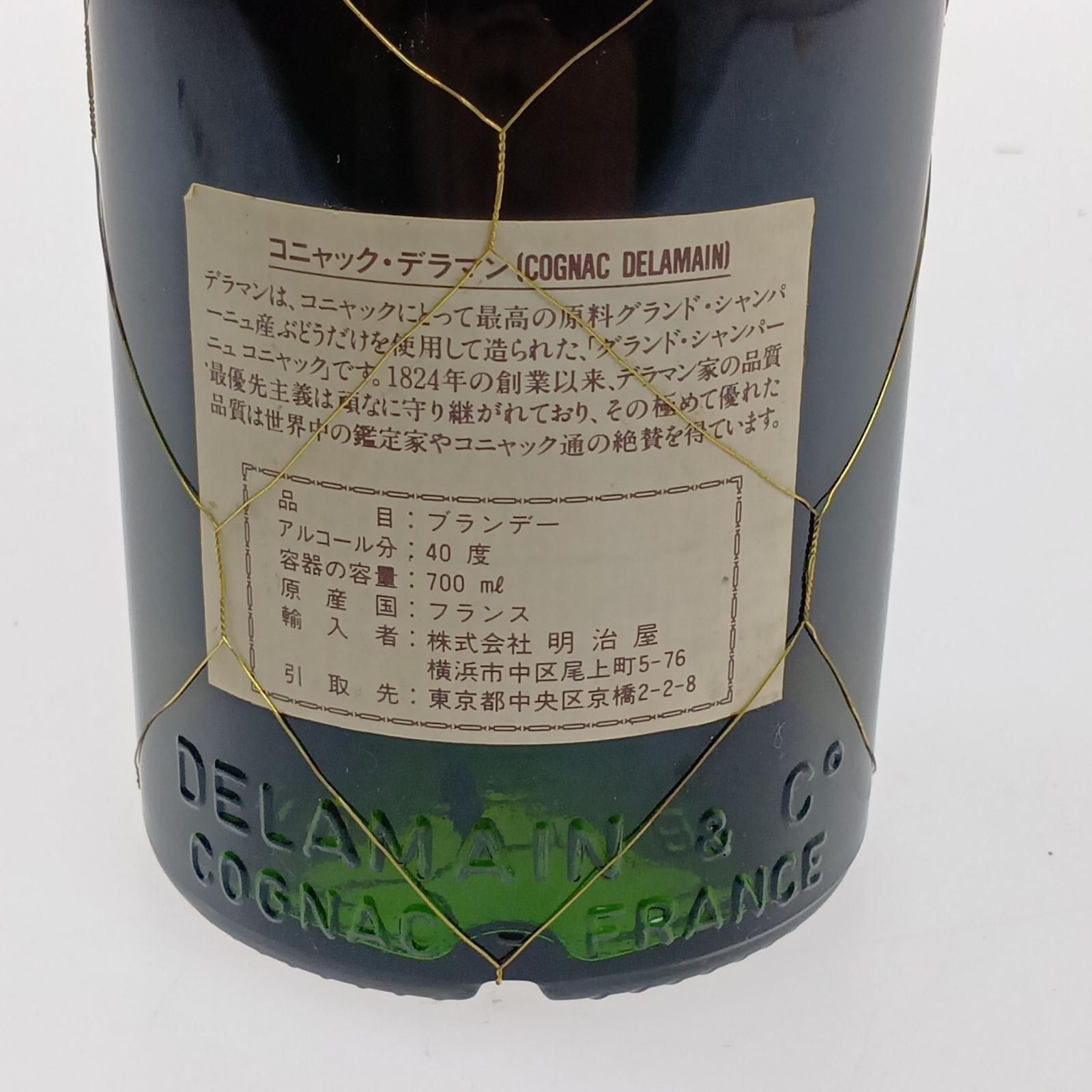 デラマン PALE&DRY コニャック 古酒 未開栓 - メルカリ