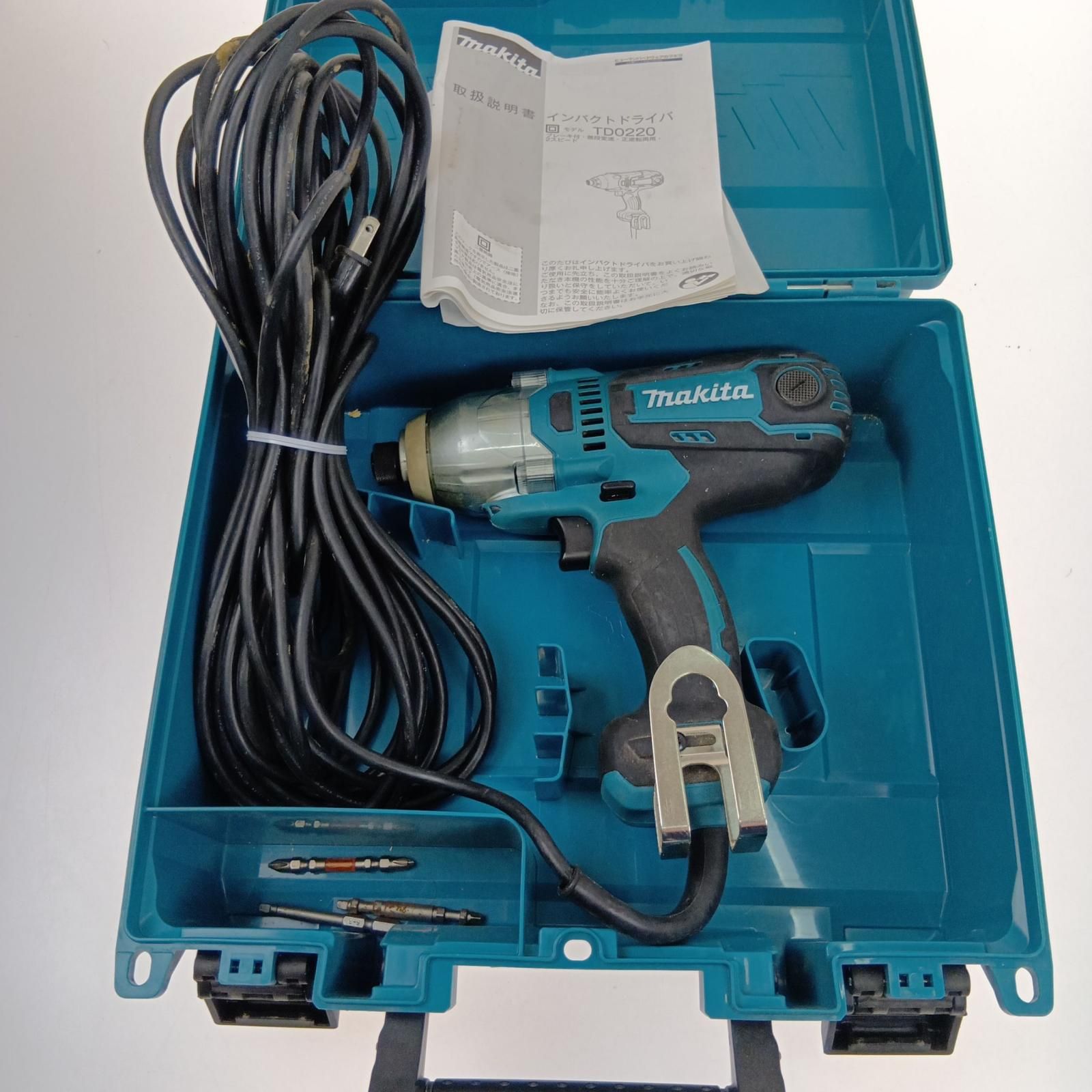 MAKITA マキタ コード式インパクトドライバ TD0220 ブルー