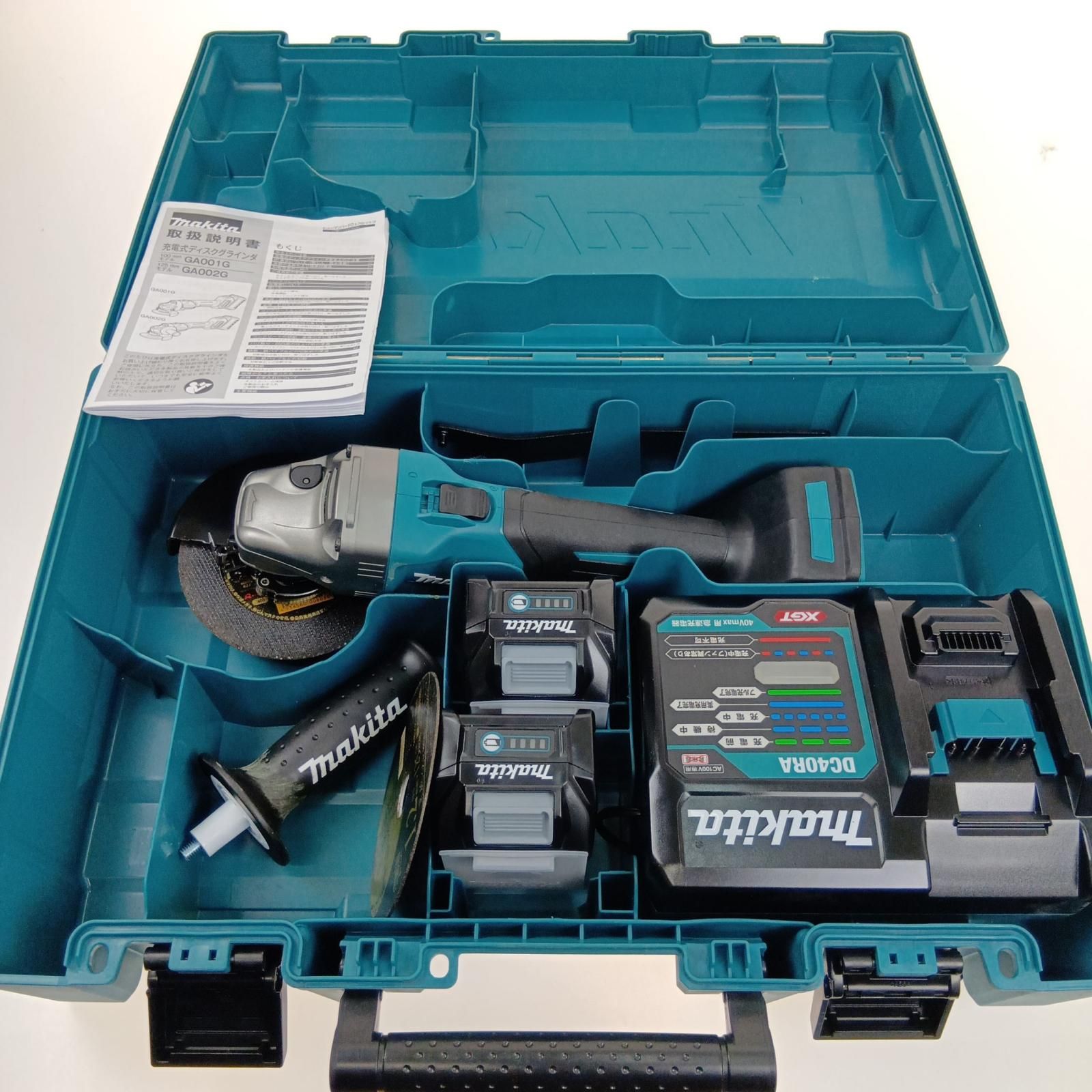 MAKITA マキタ 125ｍｍ電気ディスクグラインダ　40Ｖ GA002GRDX