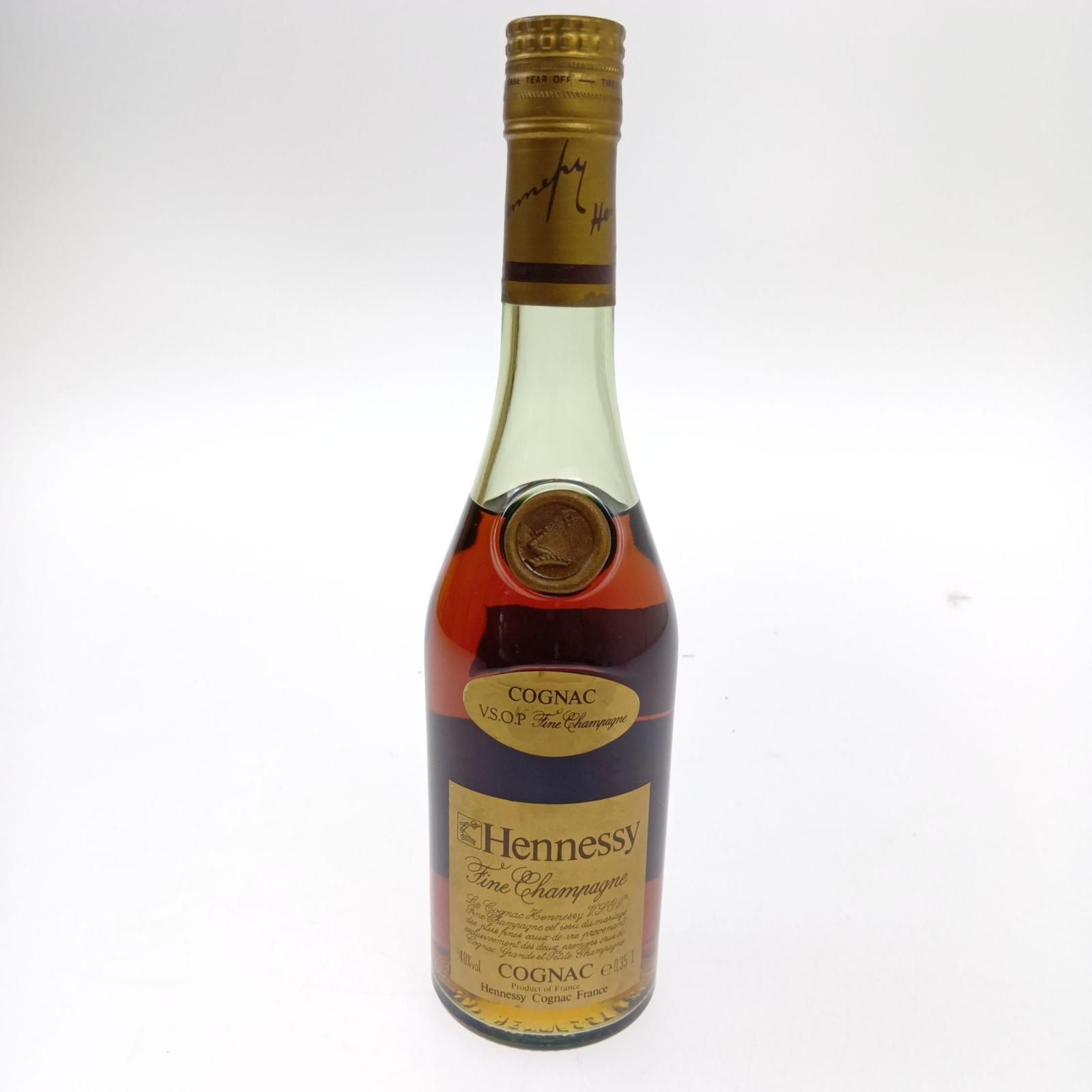 【Hennessy VSOP / ブランデー】未開封 ヘネシー 古酒 ヘネシー VSOP 古酒 未開栓 ブランデー 350ml - メルカリ