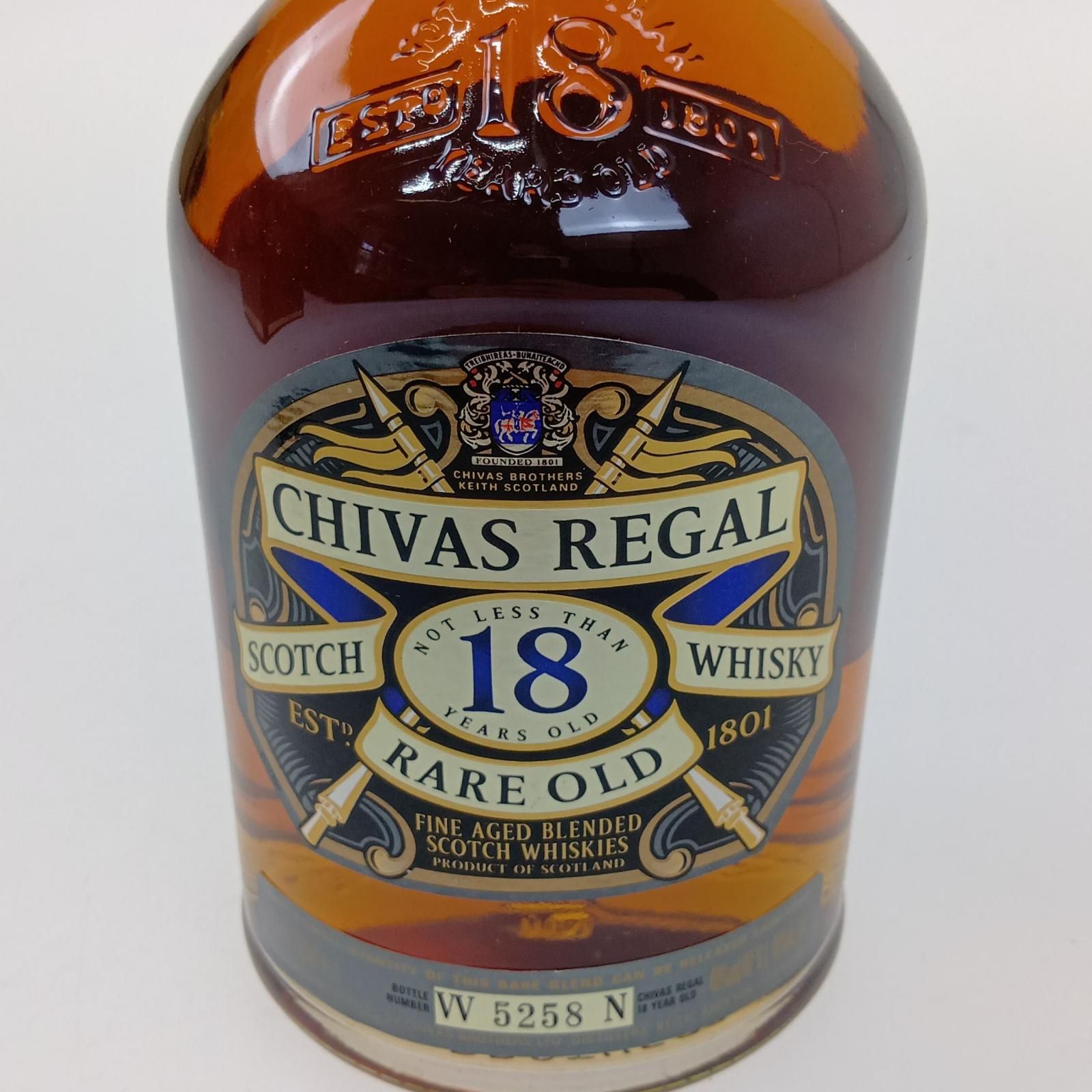 シーバスリーガル18年 RARE OLD 古酒 未開栓 - メルカリ