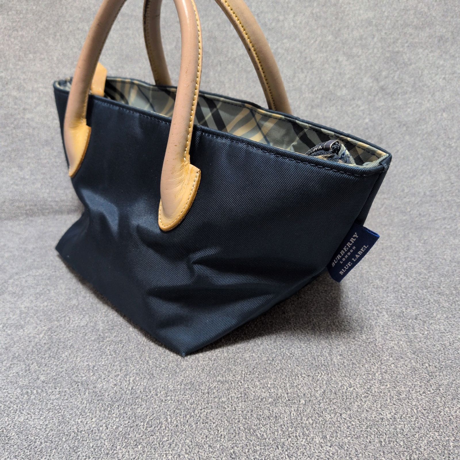 ※メルカリ市期間のみ!バーバリーブルーレーベルバッグ BURBERRY BLUE LABEL トートバッグ バーバリー ブルーレーベル