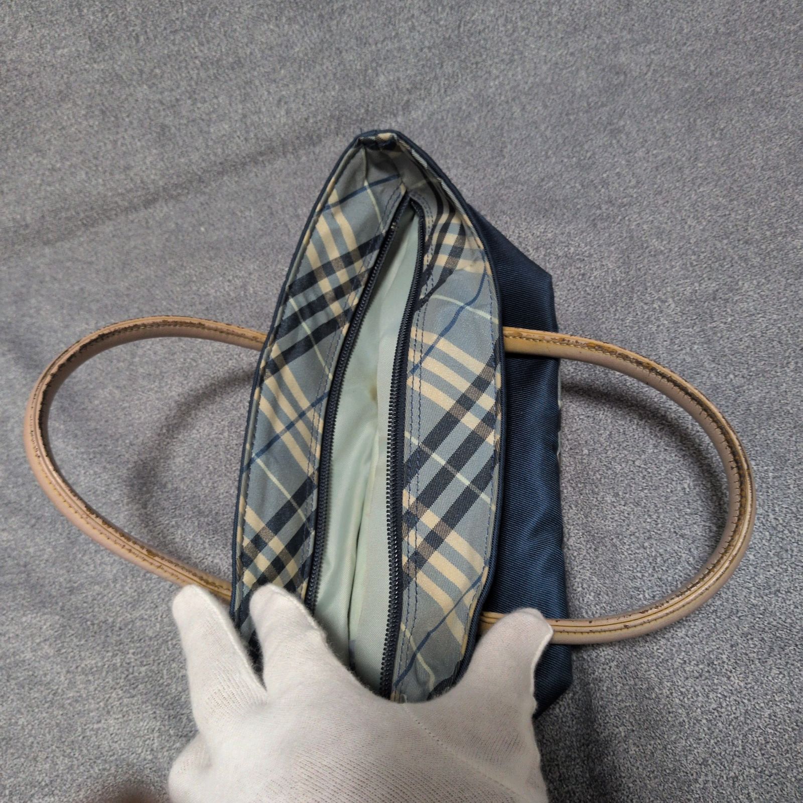 BURBERRY BLUE LABEL トートバッグ バーバリー ブルーレーベル