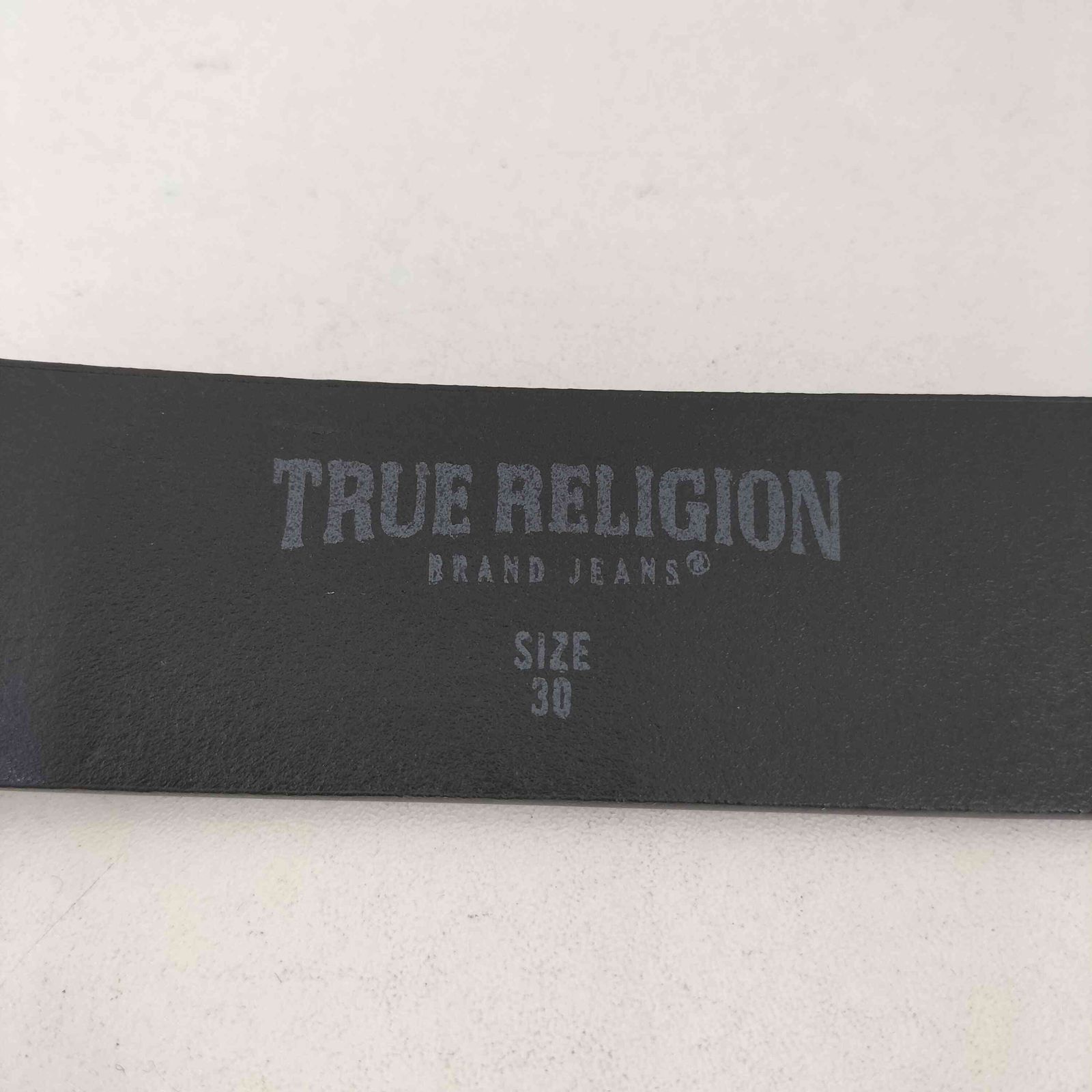 トゥルーレリジョン TRUE RELIGION ラインストーンブラックベルト