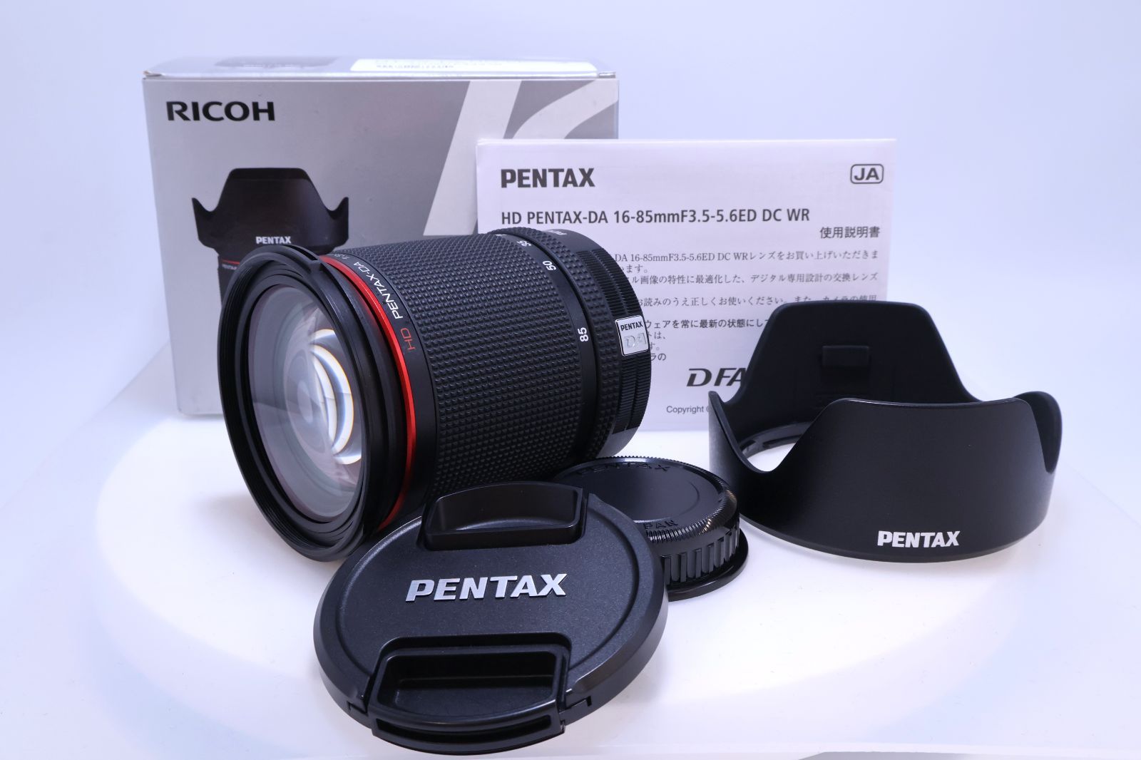 ほぼ新品】PENTAX HD PENTAX-DA 16-85mm F3.5-5.6 ED DC WR 高性能 