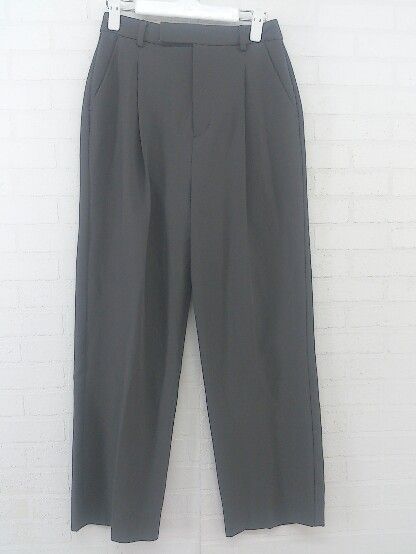 ◇ URBAN RESEARCH DOORS アーバン リサーチ ドアーズ タック パンツ サイズ36 ブラウン系 レディース P 【中古】 【1208260015874】