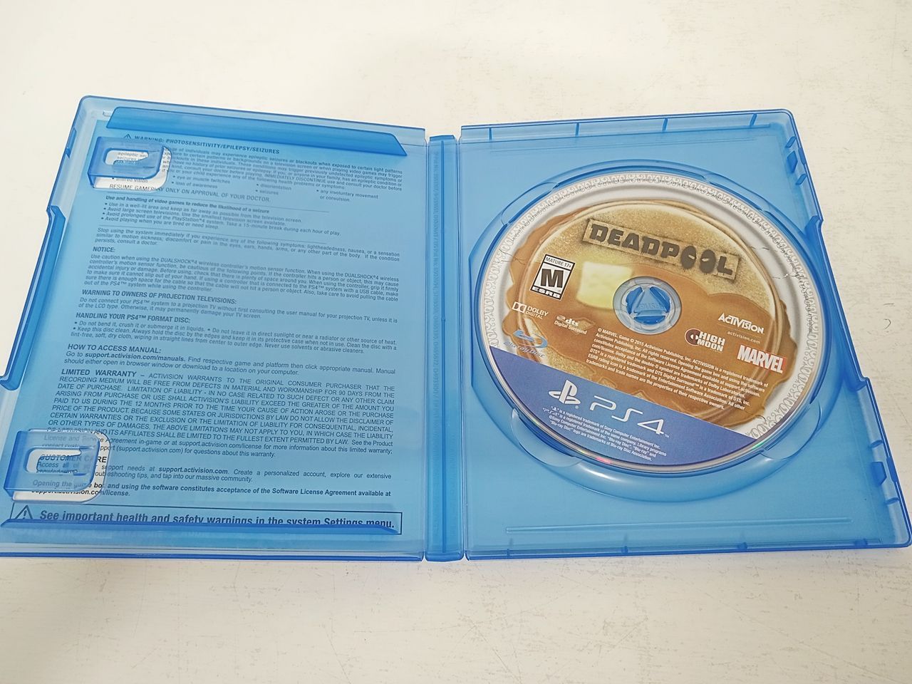 PlayStation4 PS4 ゲームソフト Deadpool デッドプール 中古 [M-7234]