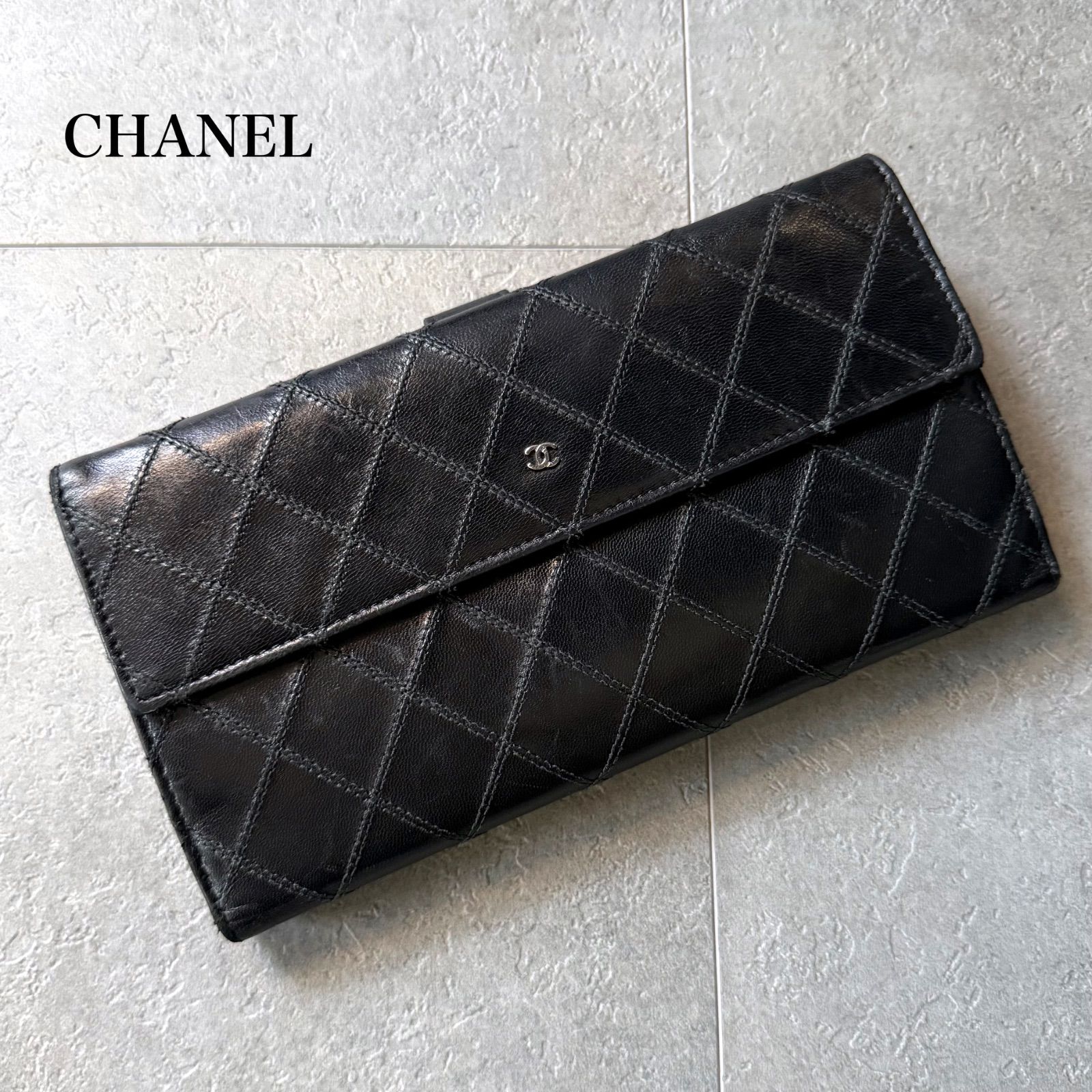 CHANEL シャネル二つ折り長財布/ビコローレ/ココマーク 【公式通販】