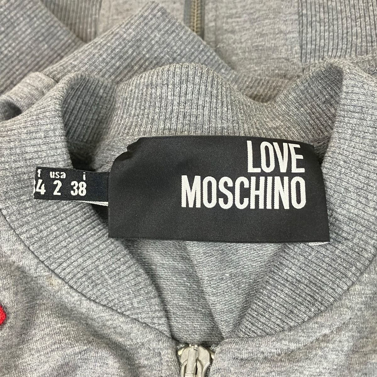 LOVE MOSCHINO(ラブモスキーノ) ブルゾン サイズI 38 レディース美品