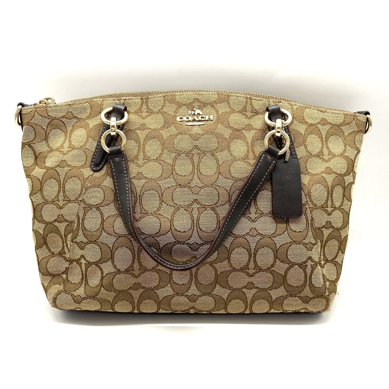☆COACH コーチ シグネチャー 2wayバッグ F58283 ハンドバッグ 