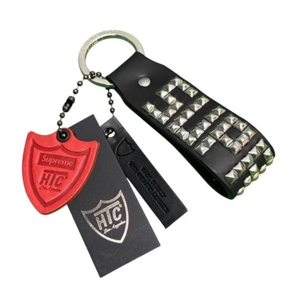 【新古品】シュプリーム×ハリウッドトレーディングカンパニー Supreme×Hollywood Trading Company／HTC 23SS／ Studded Keychain スタッズキーチェーン ／Made in Italy　8065000234000