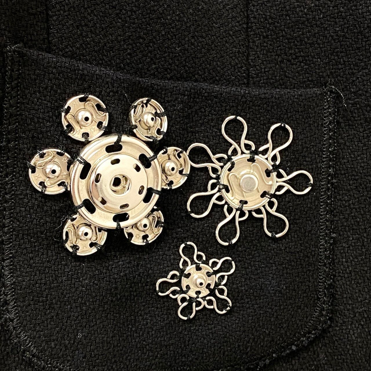 ノーカラージャケット80e14 MOSCHINO モスキーノ ノーカラージャケット