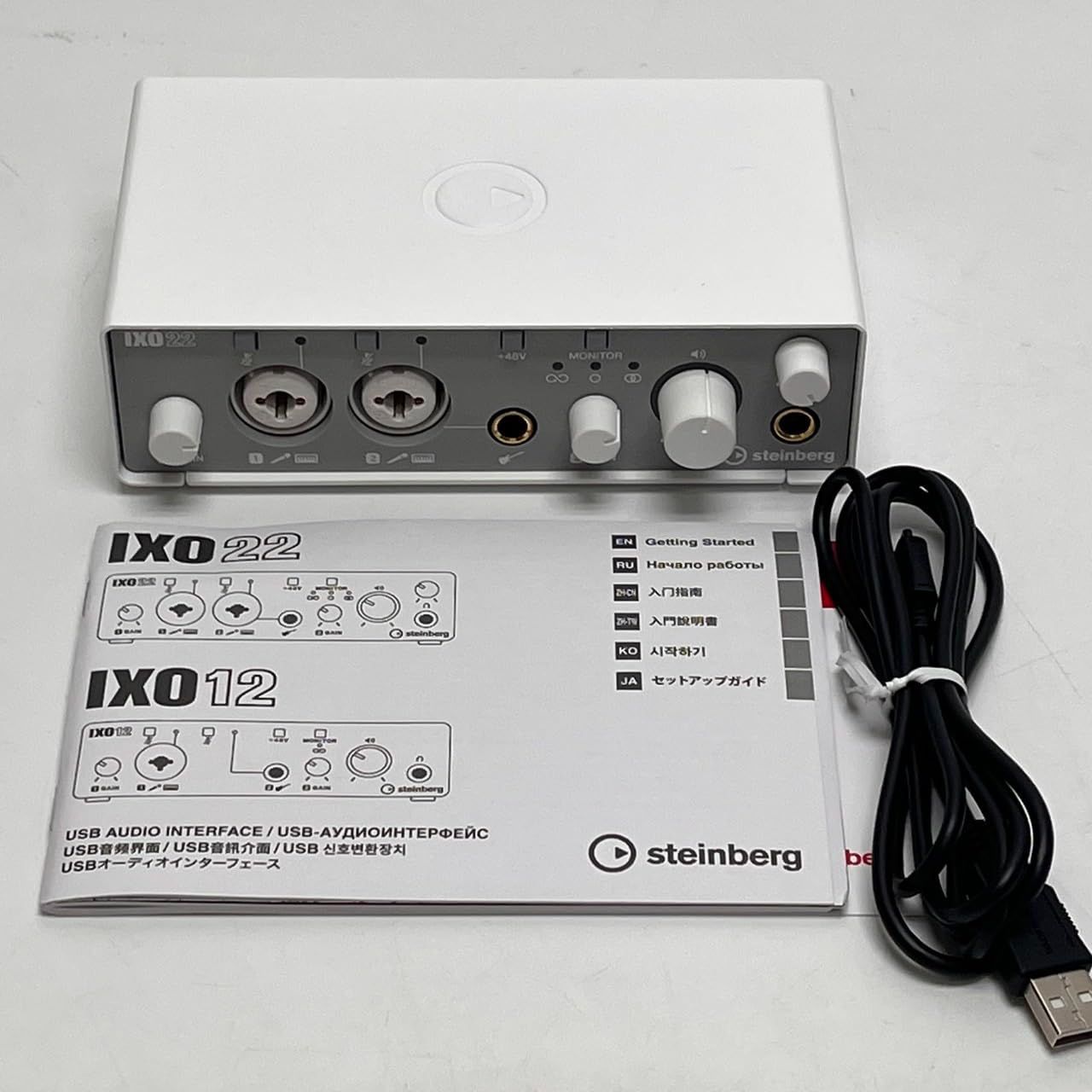 スタインバーグ Steinberg USB2.0 オーディオインターフェイス IXO22 W