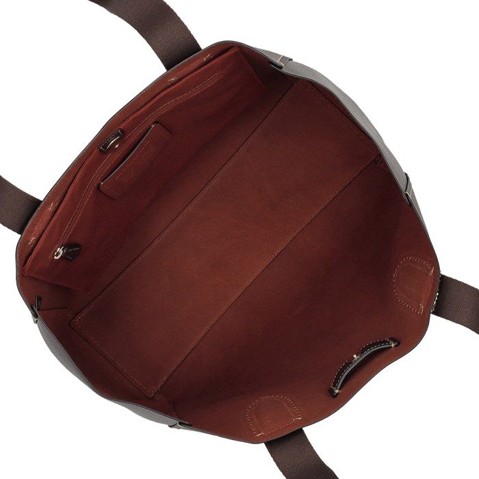 コーチ COACH トートバッグ ダービー トート ペブル レザー 58660 IME8I 2023 AW ブラウン/ボルドー ゴールド金具