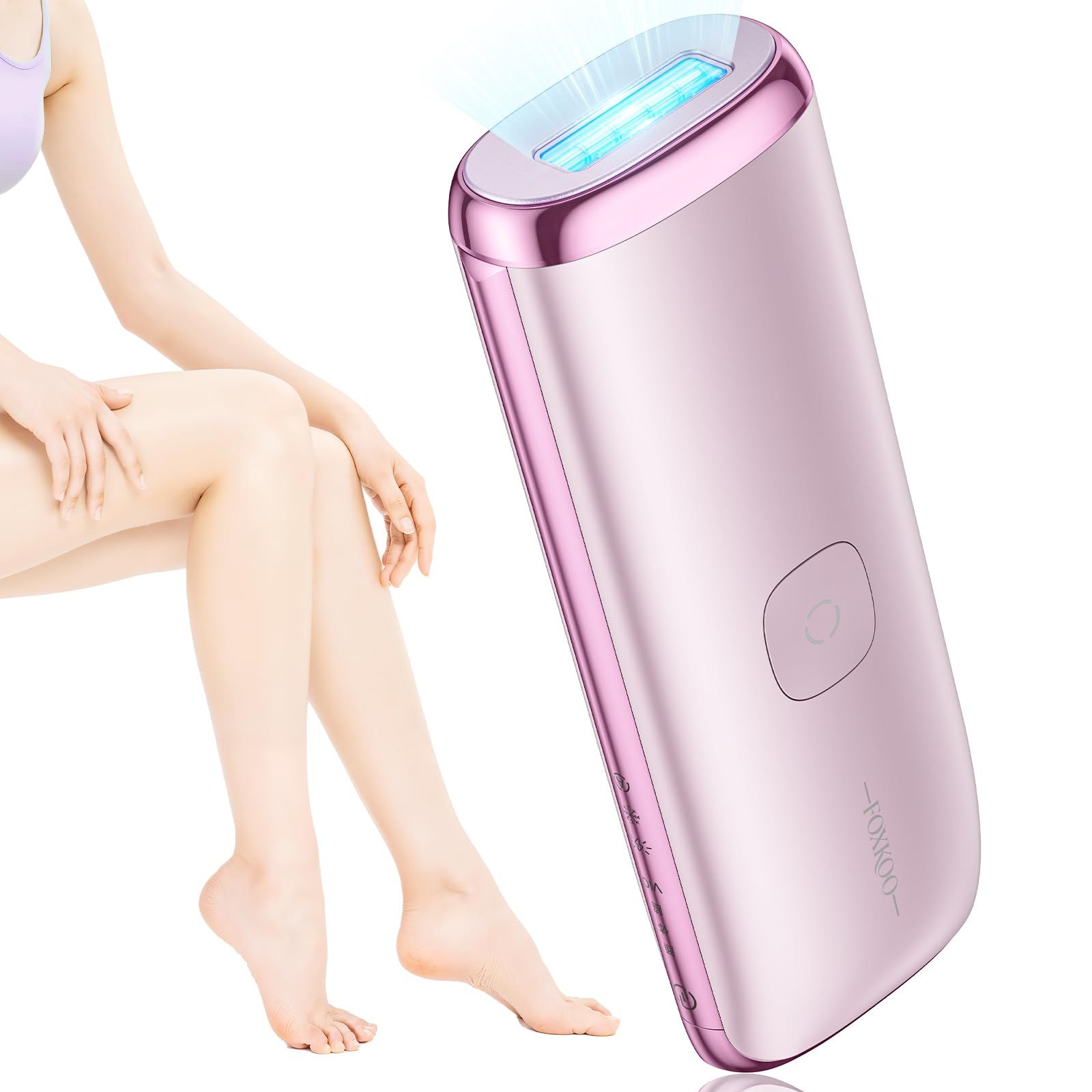 脱毛器 HIPL 光美容器 26J 自動連続照射 【エステティシャン監修 特許取得済みサファイア冷却技術 ダブルアイス感 5℃ 】 家庭用光脱毛器 髭/脇/VIO/脚/腕対応 男性剛毛にも対応 全身ケア 週 3 回で効果実感 レディース & 0fc3eb67
