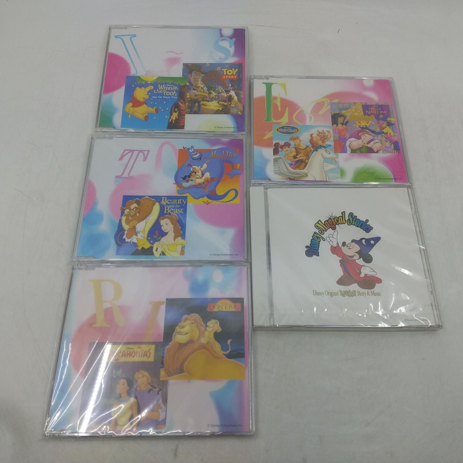 CD未開封】ディズニー・マジカル・ストーリーズ 英語絵本(20冊)＋CD(11