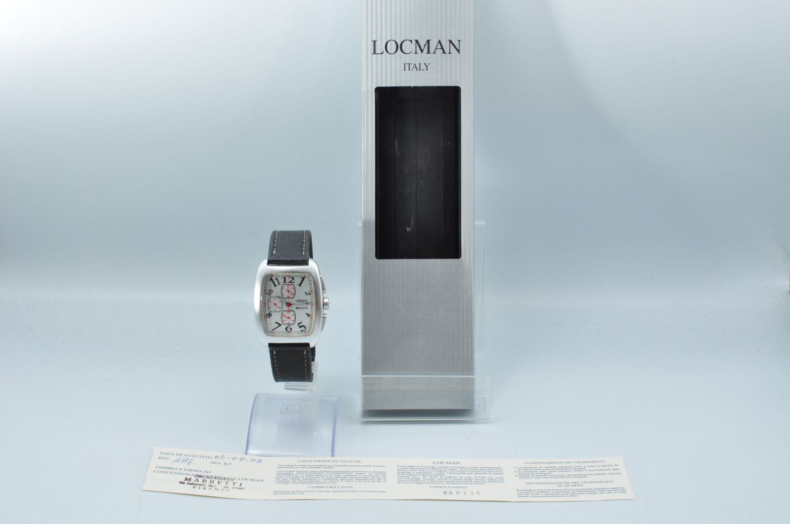 LOCMAN ロックマン クロノグラフ REF.487 Sport スポーツ アルミ 