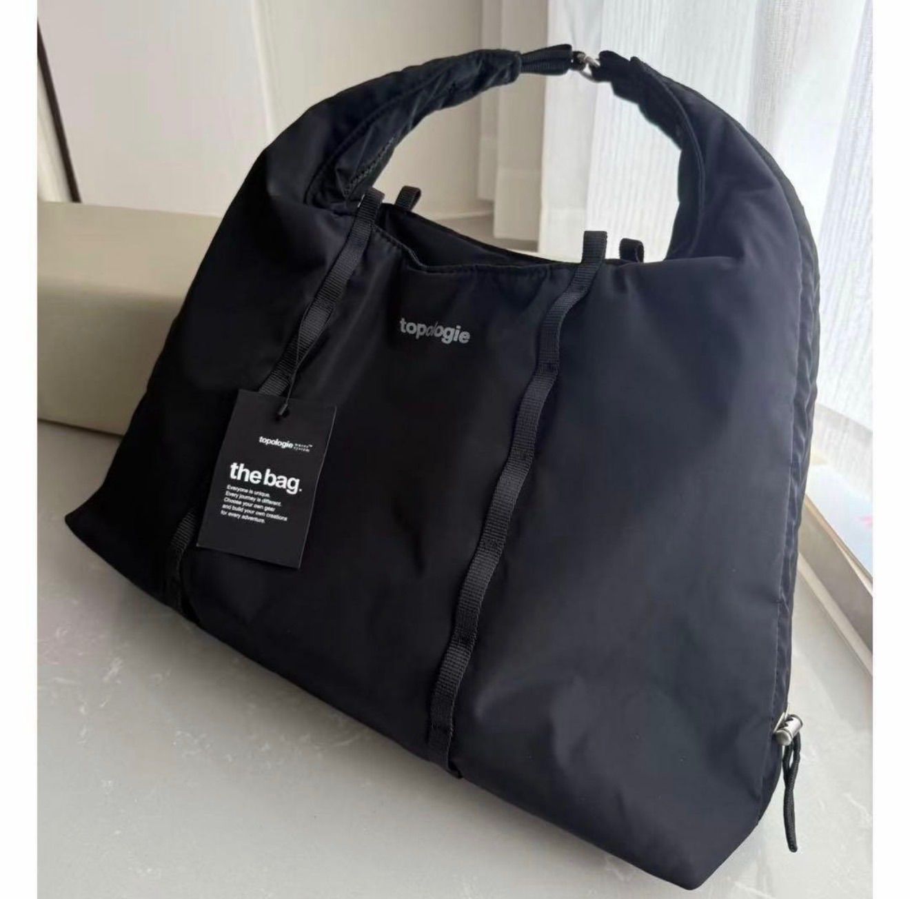 新品】Topologie Cloud Hobo Medium Black
