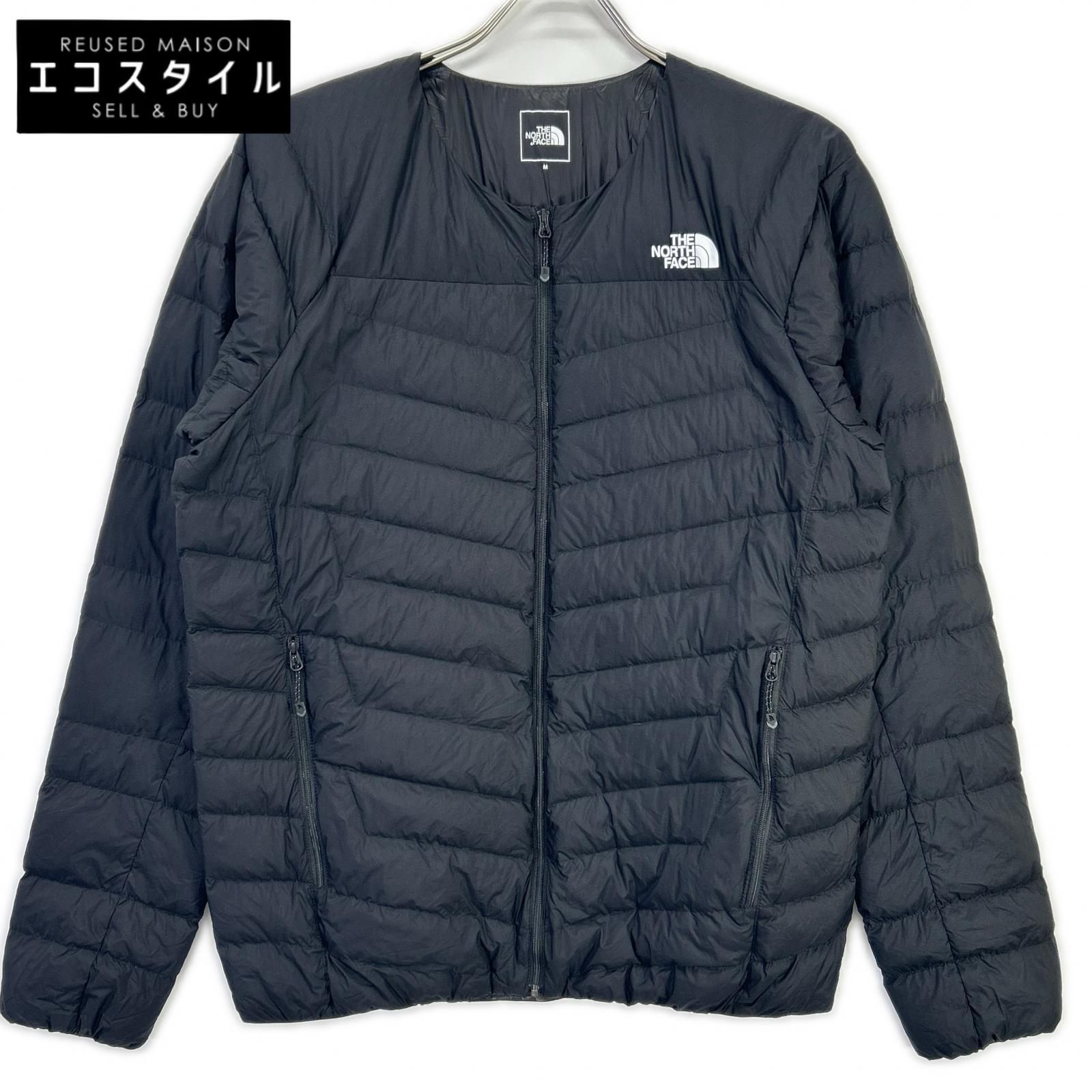 THE NORTH FACE　ノースフェイス　NY82313 ブラック Thunder Roundneck サンダーラウンドネックダウンジャケット　M