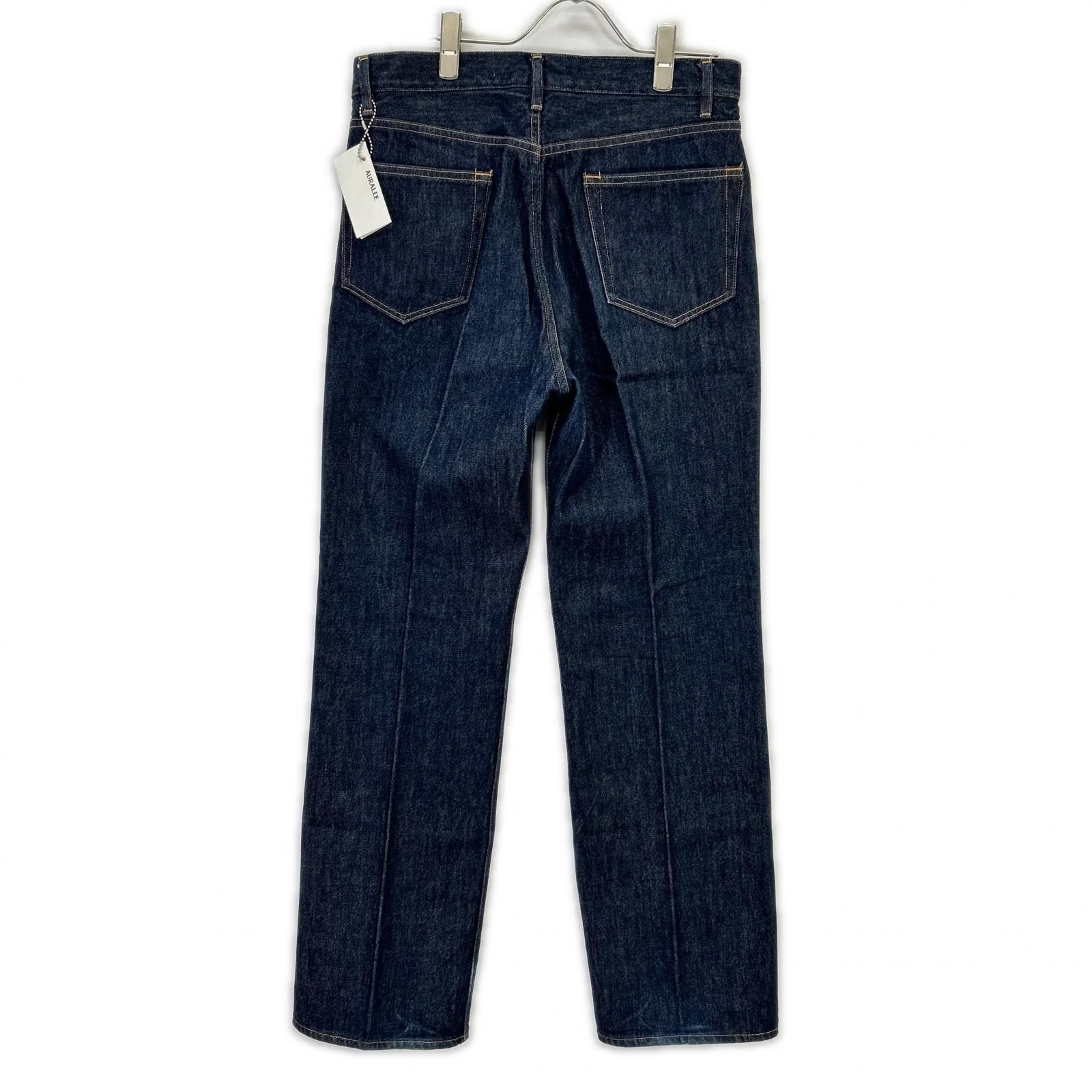 AURALEE オーラリー A00P01DM インディゴ HARD TWIST DENIM 5P PANTS