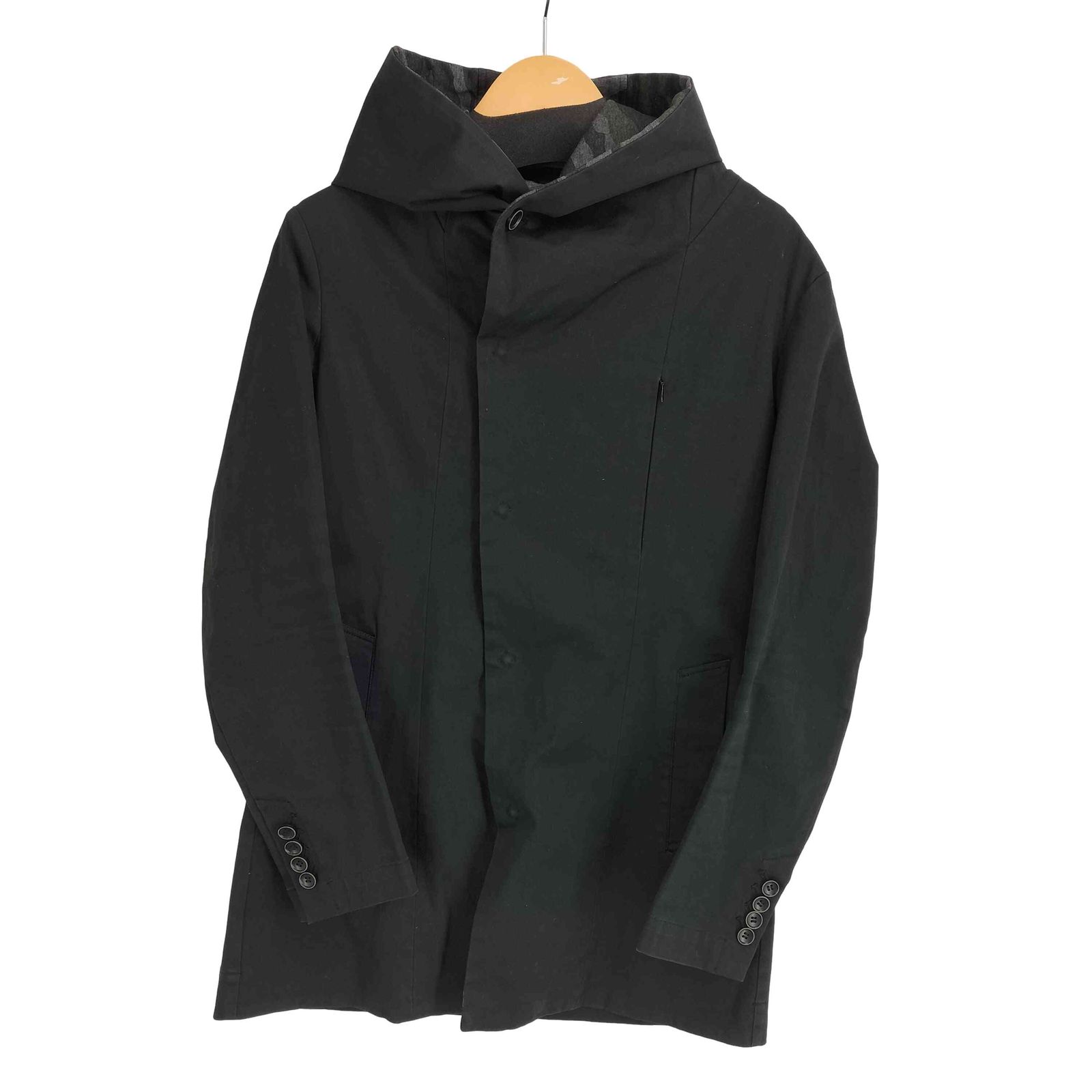 bajra(バジュラ) fly front hooded coat メンズ バジュラ bajra fly front hooded coat メンズ JPN：2 - メルカリ