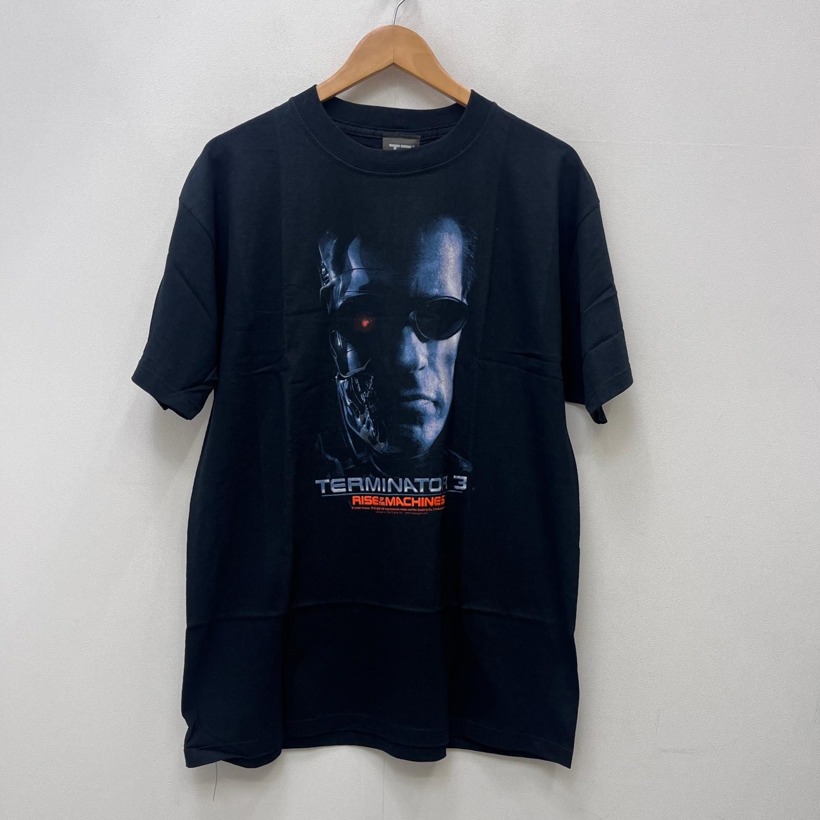 【加古川店】 中古 半袖Tシャツ terminator3:Arnold Alois Schwarzenegger ブラック サイズ:L 【101】