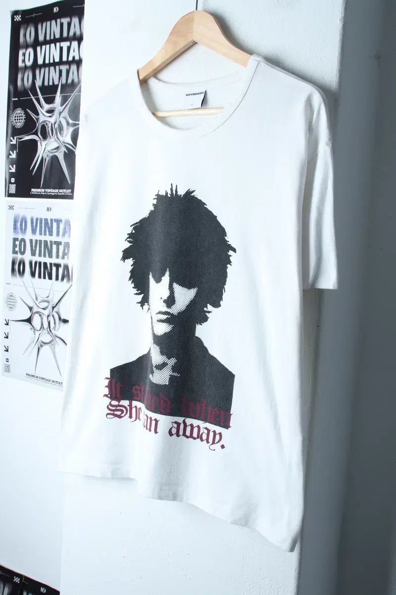 (F) キーミザリー 半袖 Tシャツ HUMAN MADE(ヒューマンメイド) プリンティング 白 ストリート-77F2