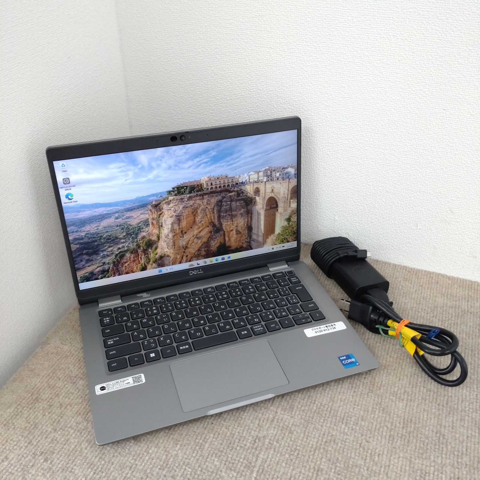 【送料無料】Dell latitude 5320 / I7-1185G7 / 16GBメモリ / 高速SSD512GB / win11 / 無線LAN / 13.3型フルHD / バッテリー良好 / NB434