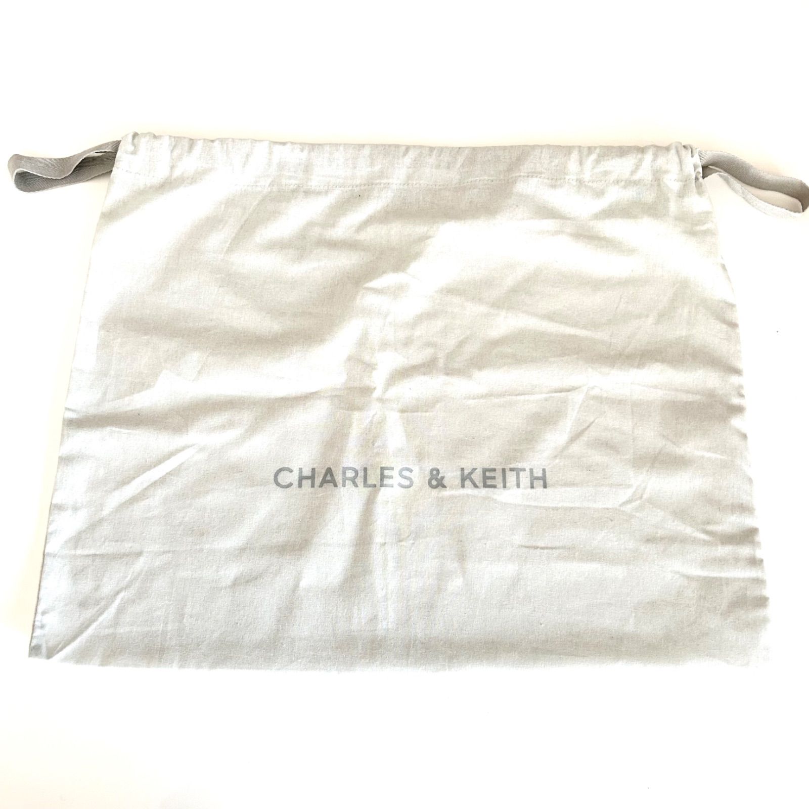 CHARLES&KEITH チャールズ&キース トートバッグ ドロウストリング 