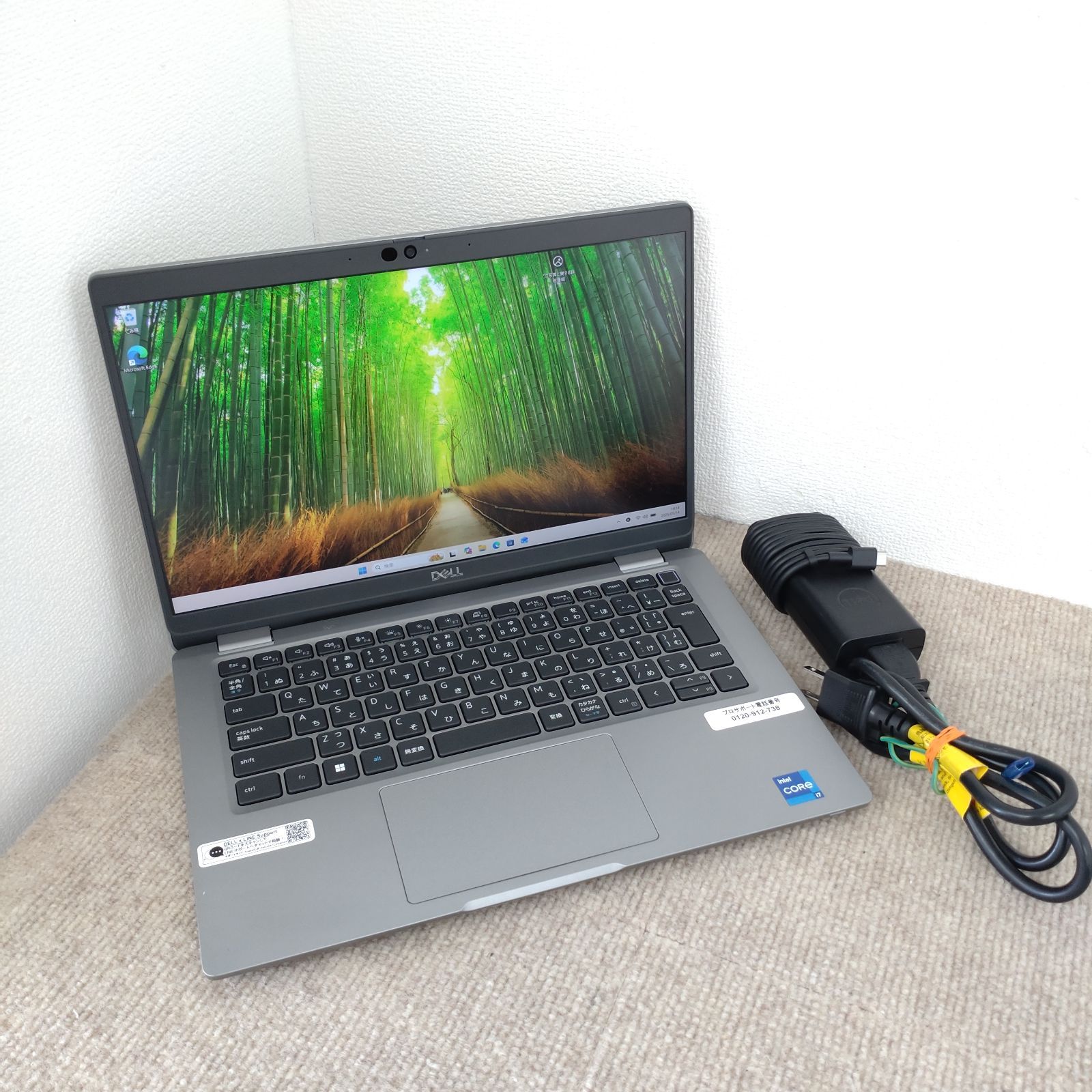 【送料無料】Dell latitude 5320 / I7-1185G7 / 16GBメモリ / 高速SSD512GB / win11 / 無線LAN / 13.3型フルHD / バッテリー良好 / NB435