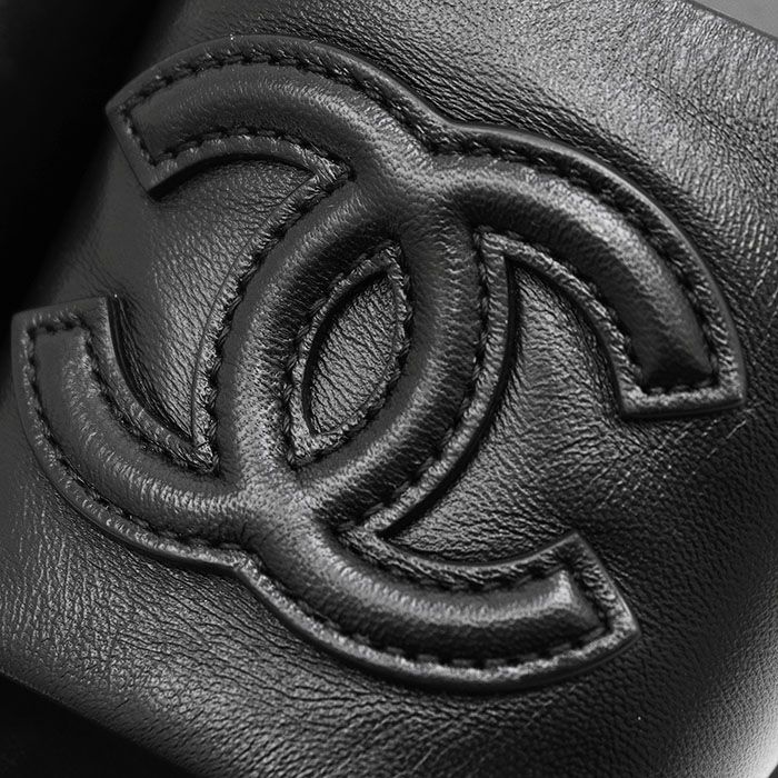 新品同様】CHANEL シャネル サンダル ミュール レザー サイズ 37