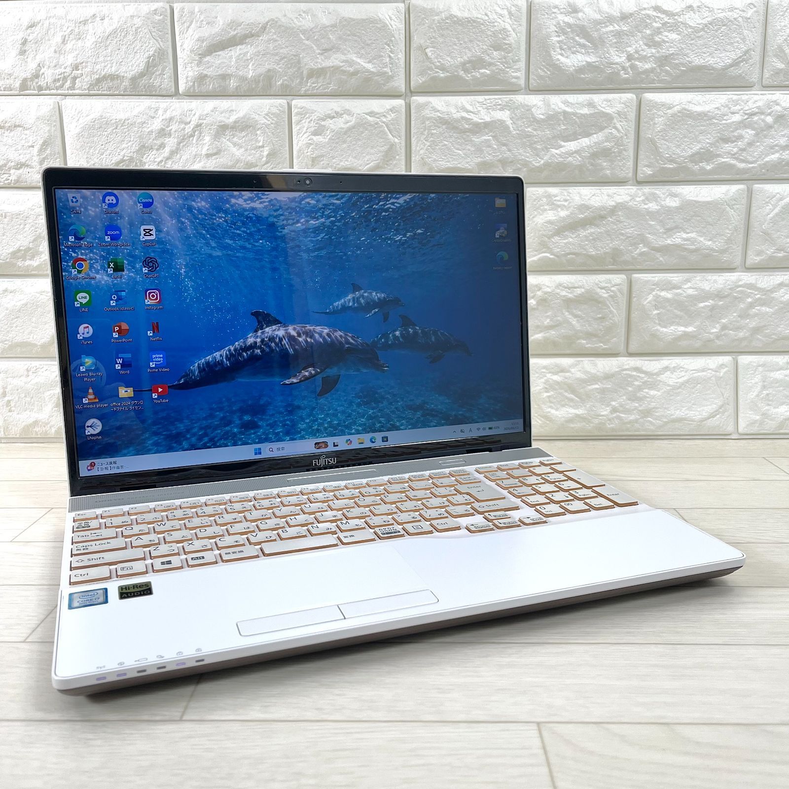 富士通 - i7 第8世代 メルカリ ノートパソコン SSD512GB メモリ16GB 